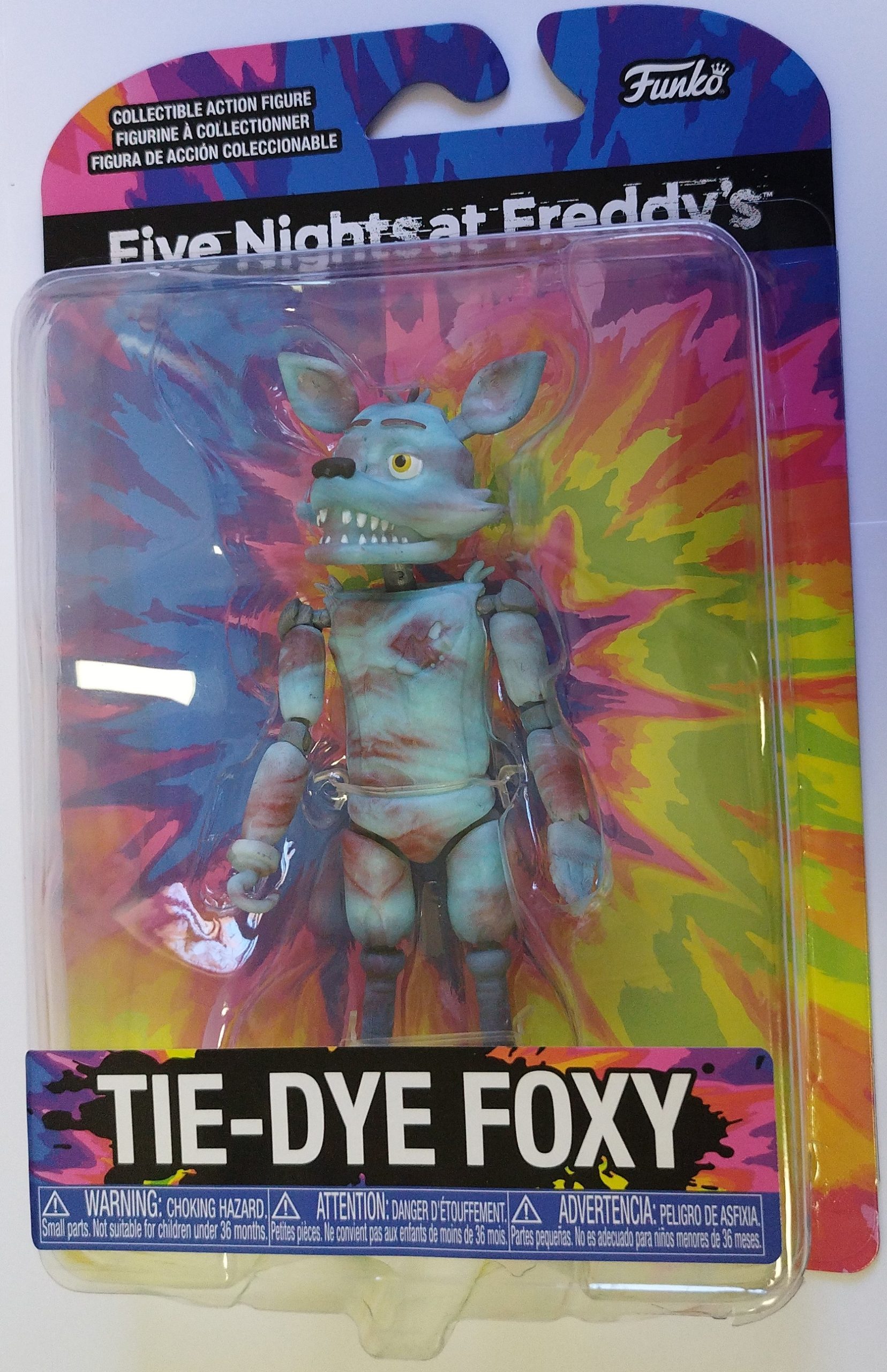 Five Nights at Freddy's FNAF Tie-Dye Foxy 5" Action Figure Funko