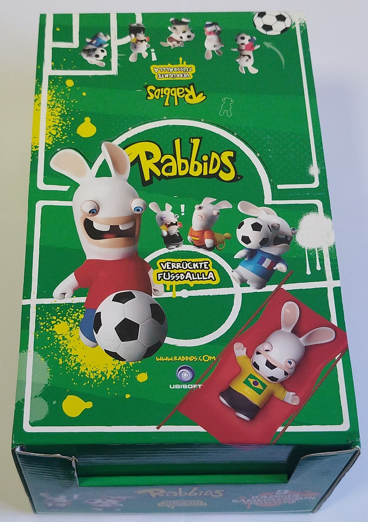 Rabbids Invade Football Box 16 Blind Packs 3D Figures German Edition