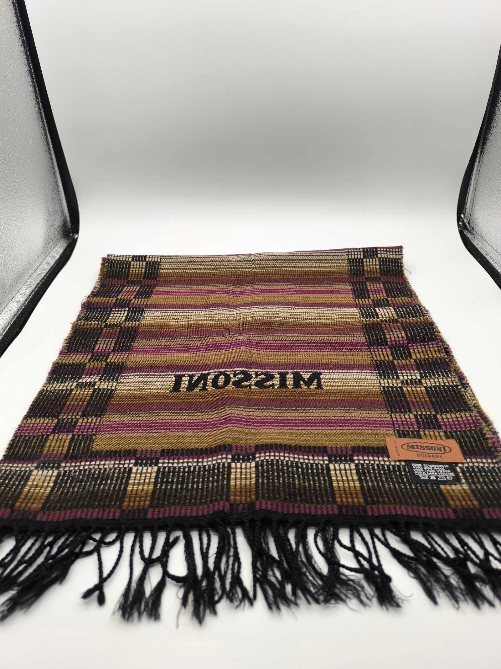 Missoni Multi-Colour Wool Scarf