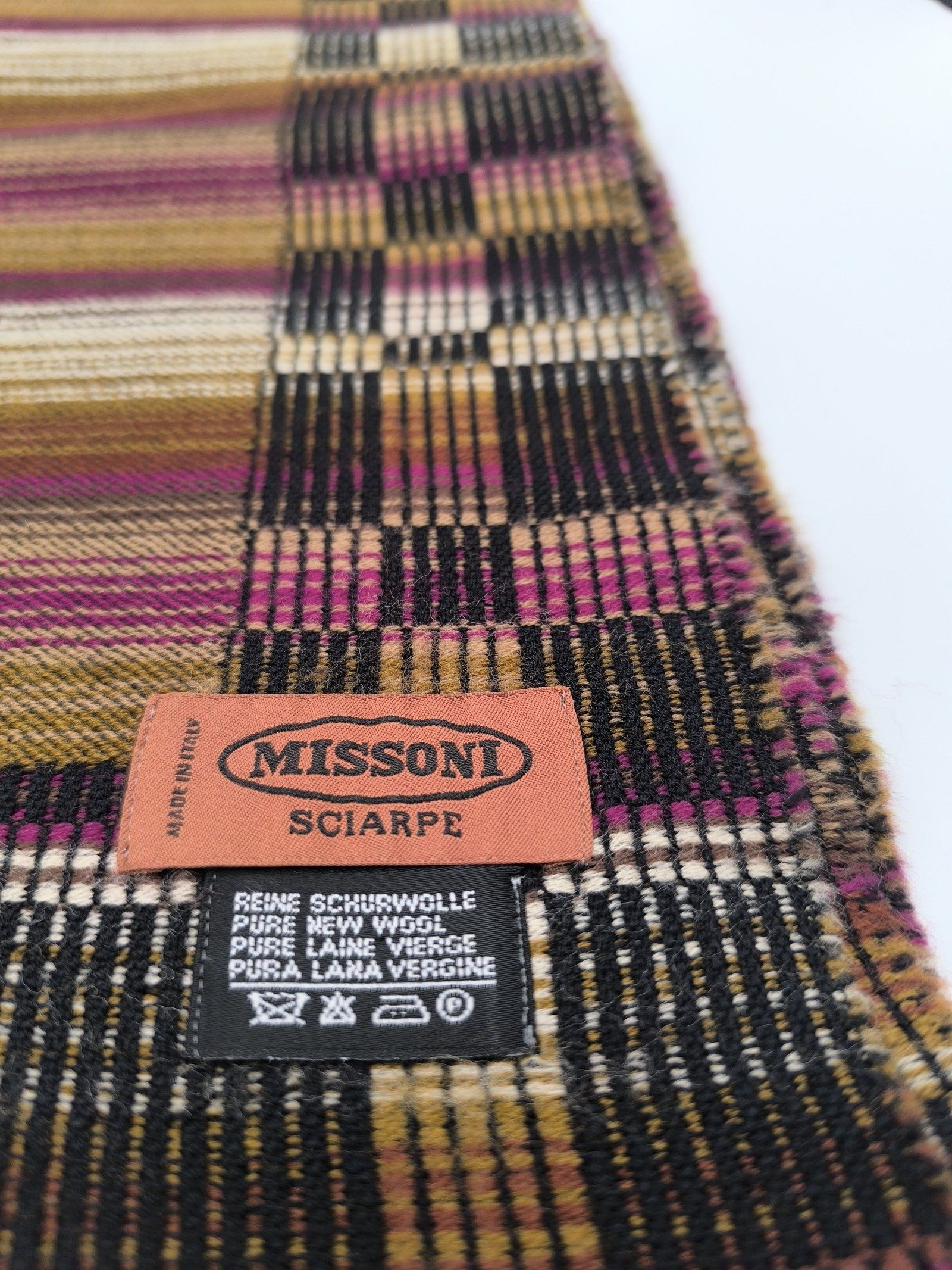Missoni Multi-Colour Wool Scarf image 2