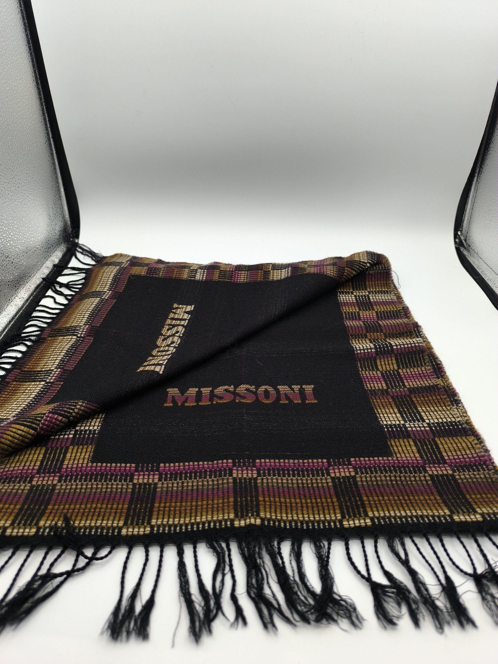 Missoni Multi-Colour Wool Scarf image 3
