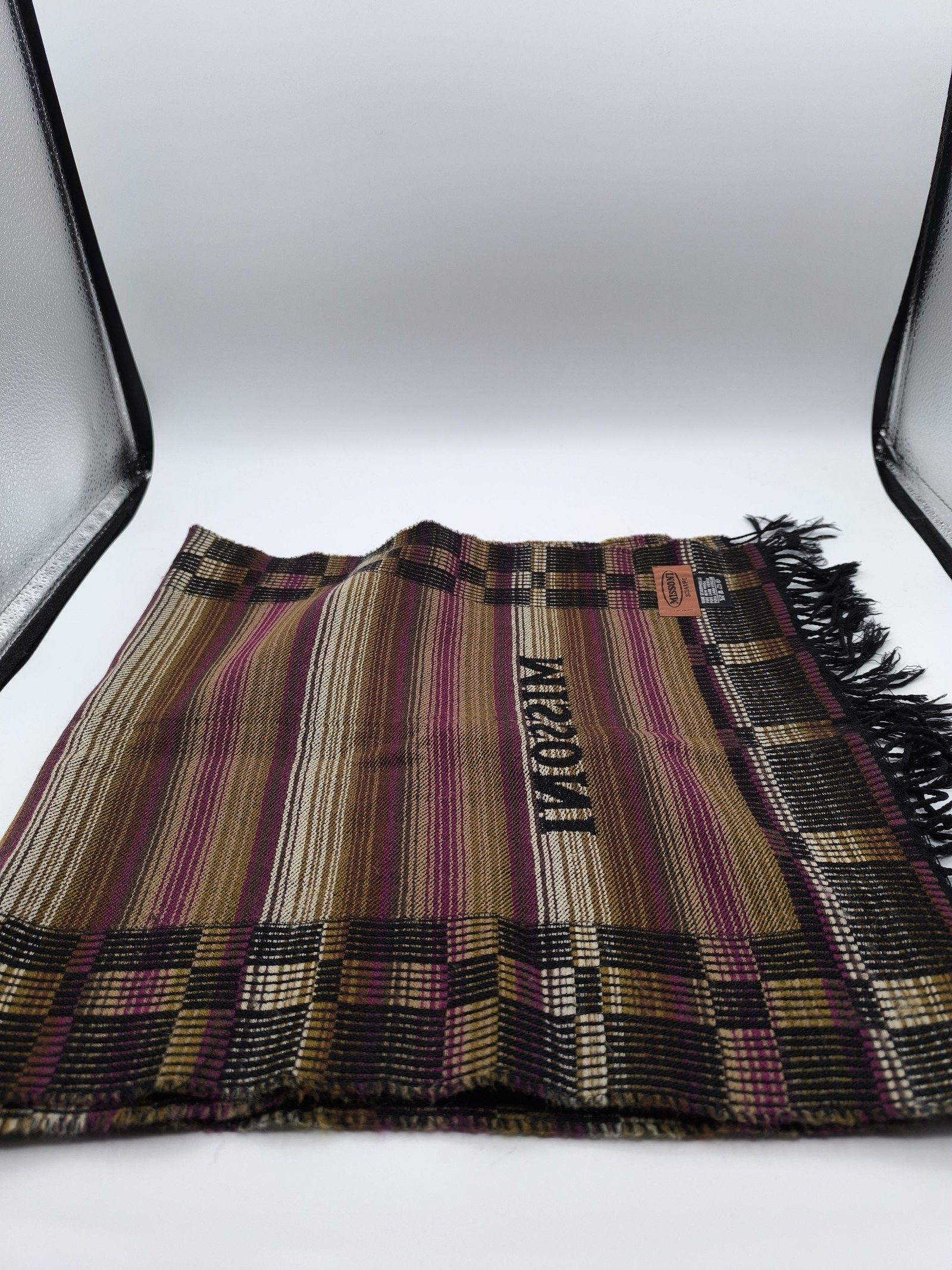 Missoni Multi-Colour Wool Scarf image 9