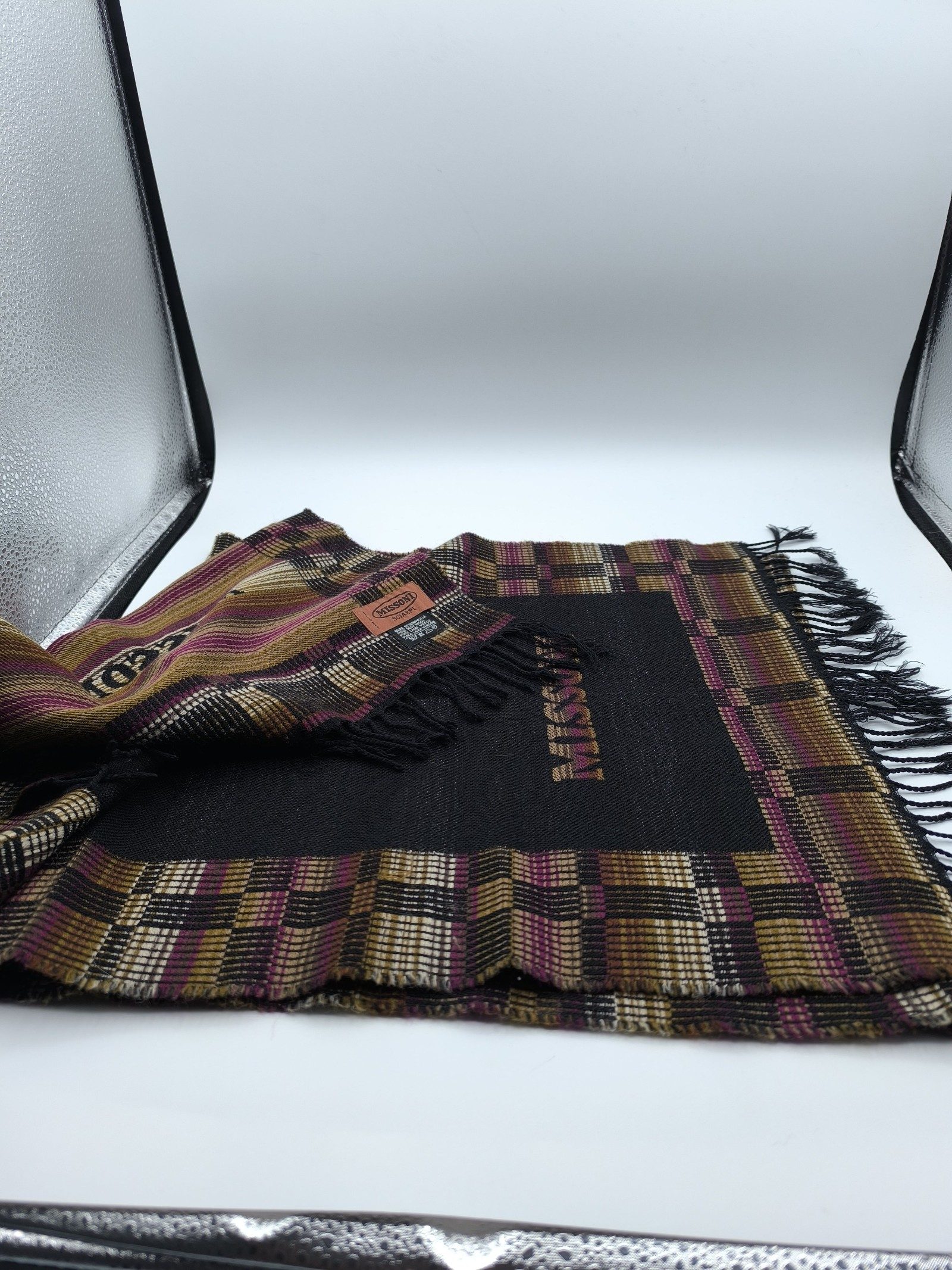 Missoni Multi-Colour Wool Scarf image 10