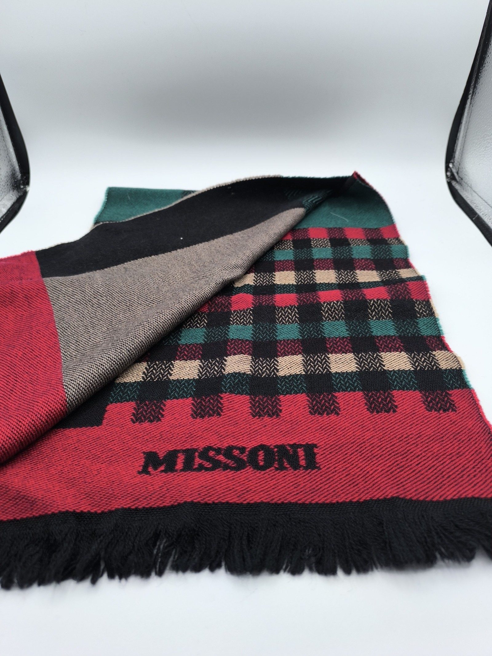 Missoni Multi-Colour Wool Scarf image 3