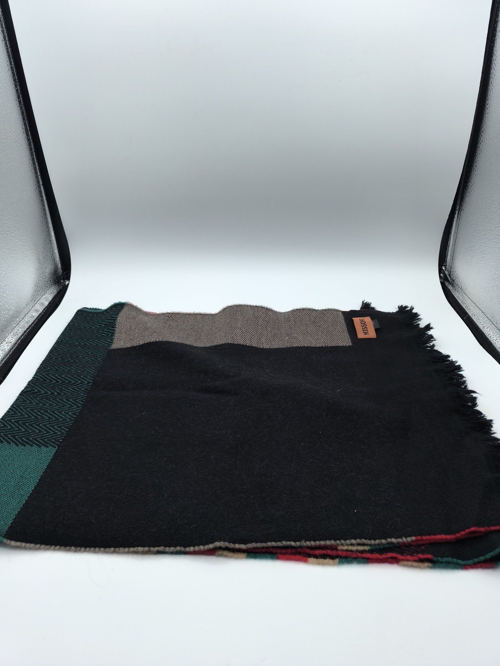 Missoni Multi-Colour Wool Scarf image 6