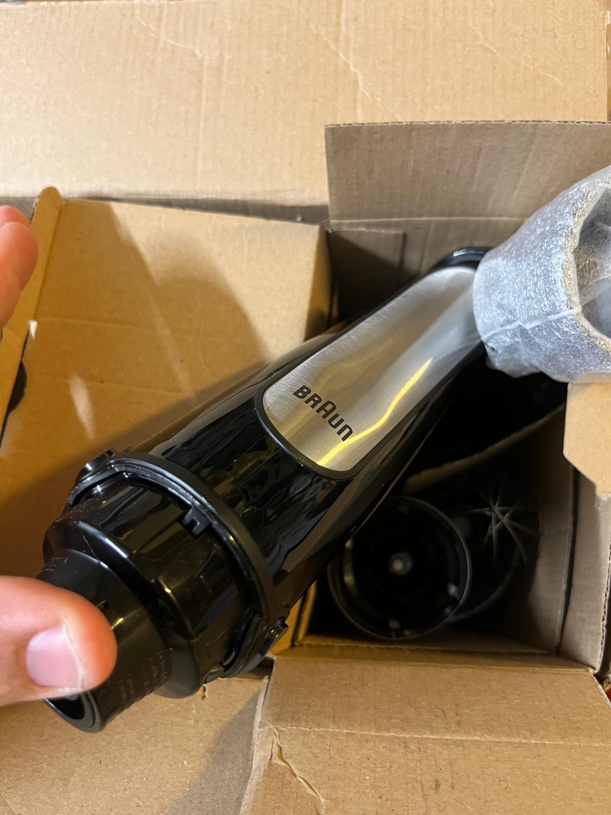 Braun Minipimer 7 Frullatore a Immersione Nero 5 in 1 image 2