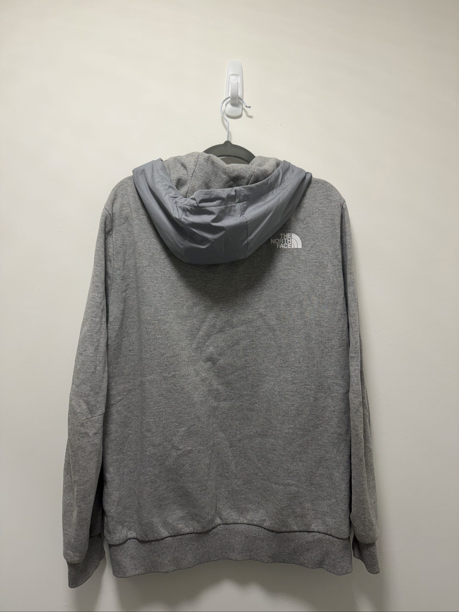 The North Face Men's Grey Hoodie Small Logo Pullover S/P image 3