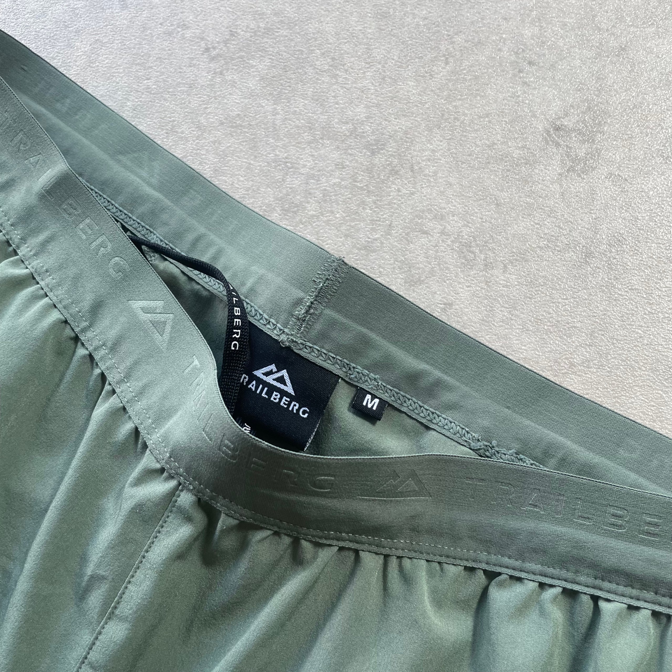 Trailberg Green Men's Lightweight Running Trousers Medium image 4