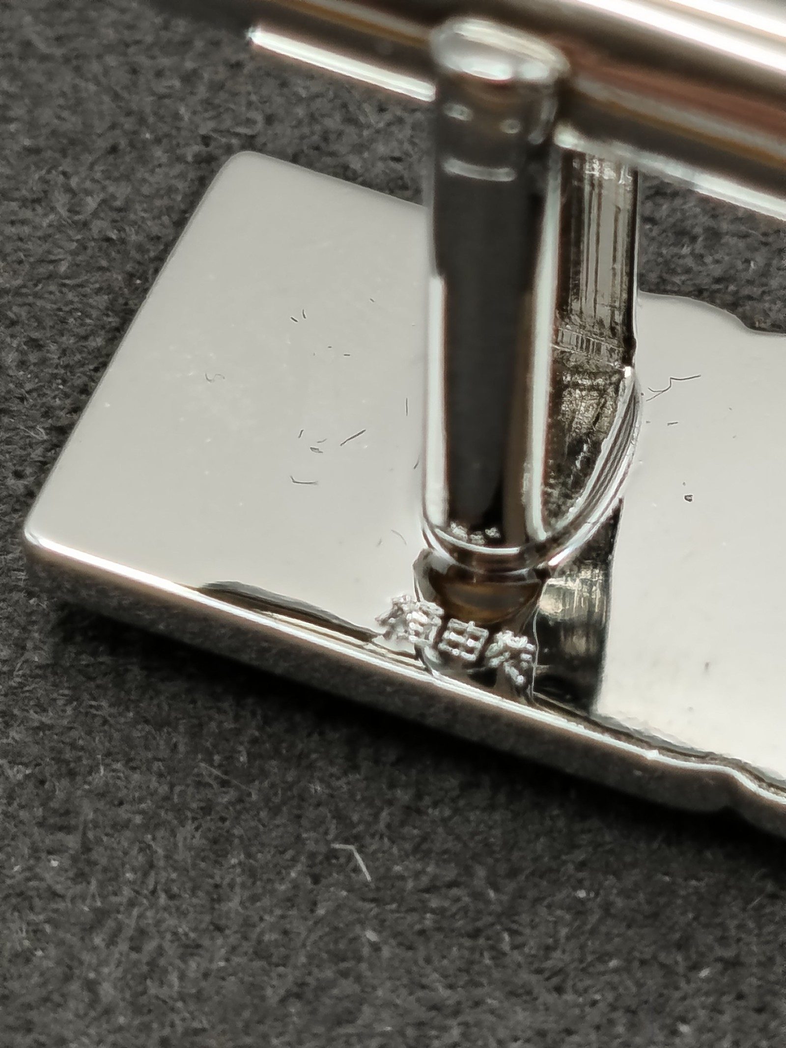 G Katona Silver & Mother of Pearl Cufflinks Elegant Design image 8