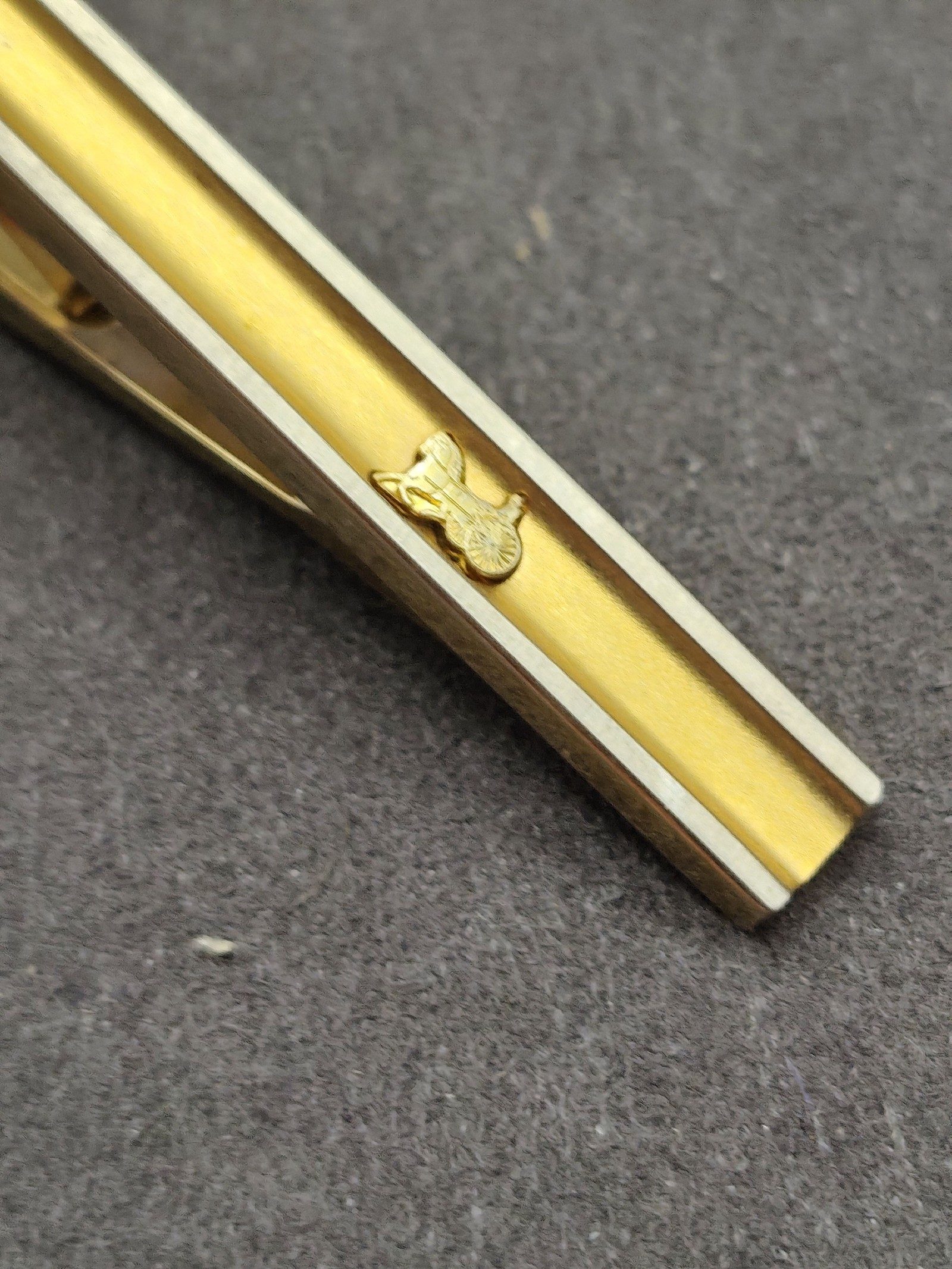 Celine Gold & Silver Men's Tie Clip Classic image 6