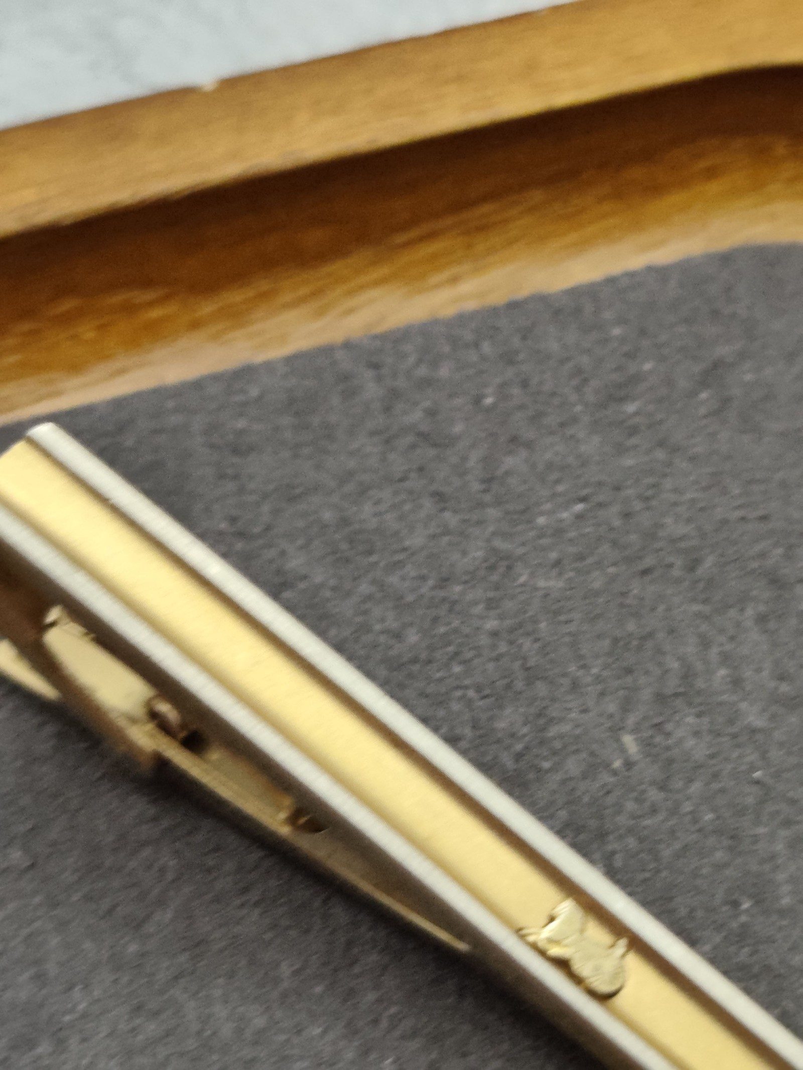 Celine Gold & Silver Men's Tie Clip Classic image 7