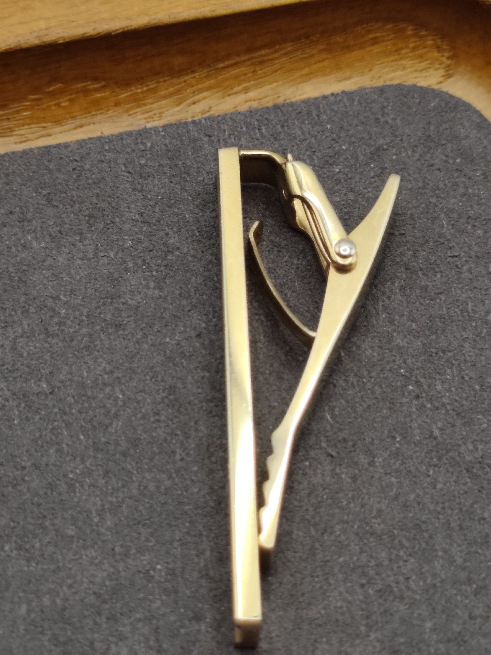 Celine Gold & Silver Men's Tie Clip Classic image 9