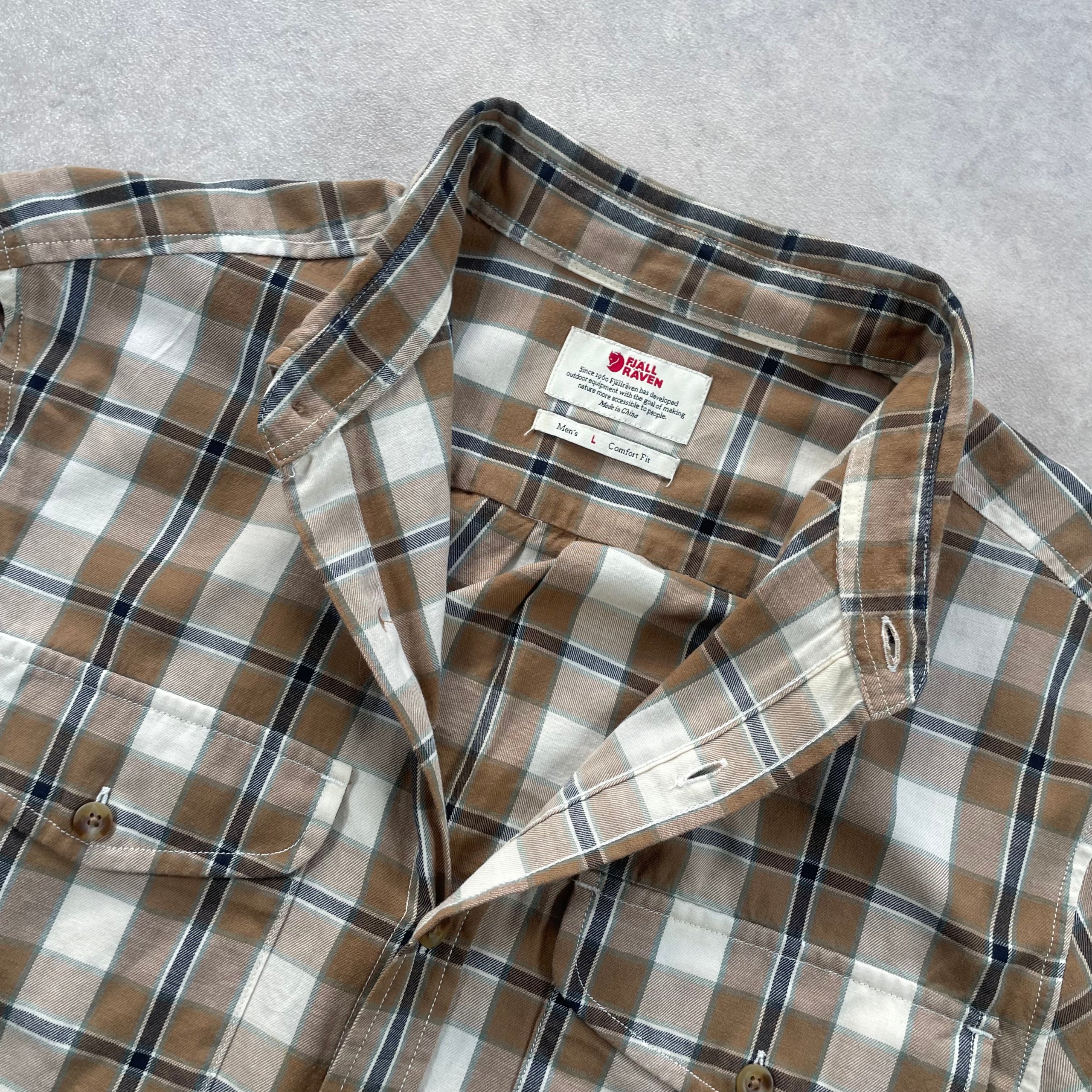 Fjällräven Singi Flannel Long Sleeve Shirt (Mens Size Large) image 2