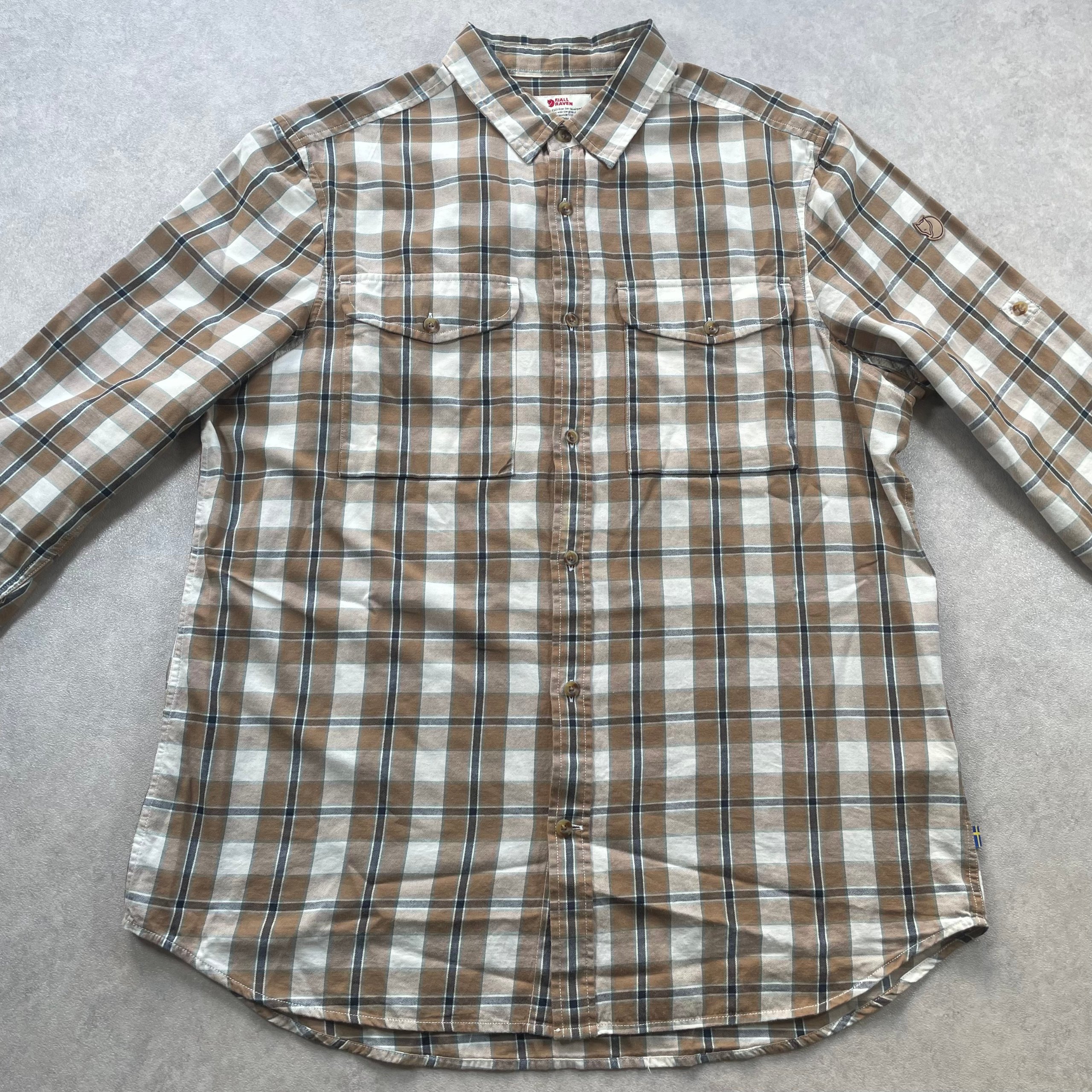 Fjällräven Singi Flannel Long Sleeve Shirt (Mens Size Large) image 10