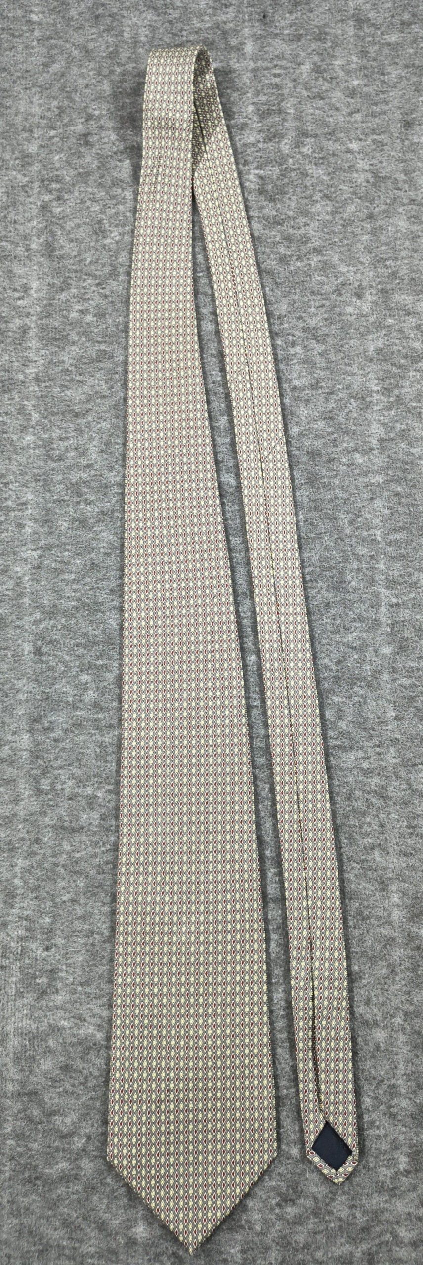 Brooks Brothers Multi Coloured Silk Tie 3.5 in Wide Made in USA image 2