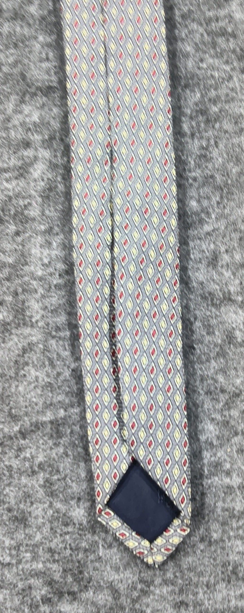 Brooks Brothers Multi Coloured Silk Tie 3.5 in Wide Made in USA image 4