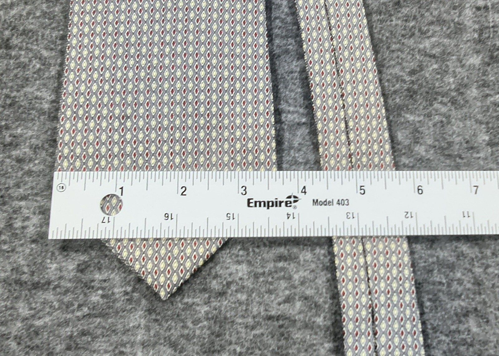 Brooks Brothers Multi Coloured Silk Tie 3.5 in Wide Made in USA image 5