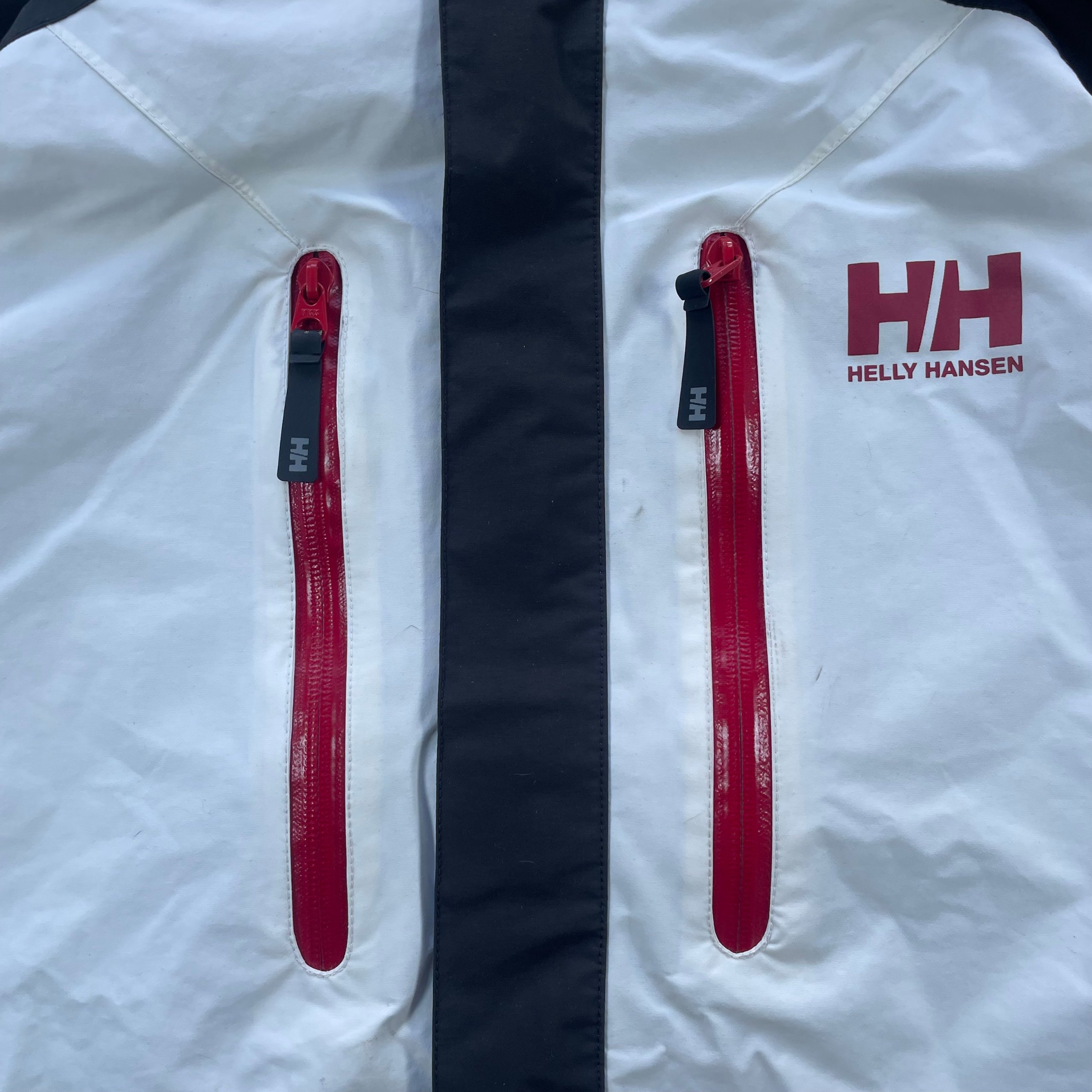 Helly Hansen Helly Tech Performance Waterproof Windproof Jacket "White,Black" (Mens Size XL) image 4