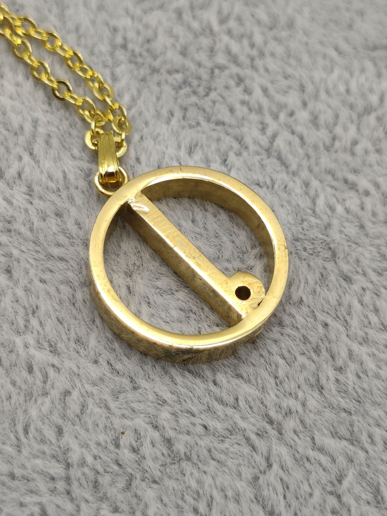 Dunhill d logo tie chain image 5