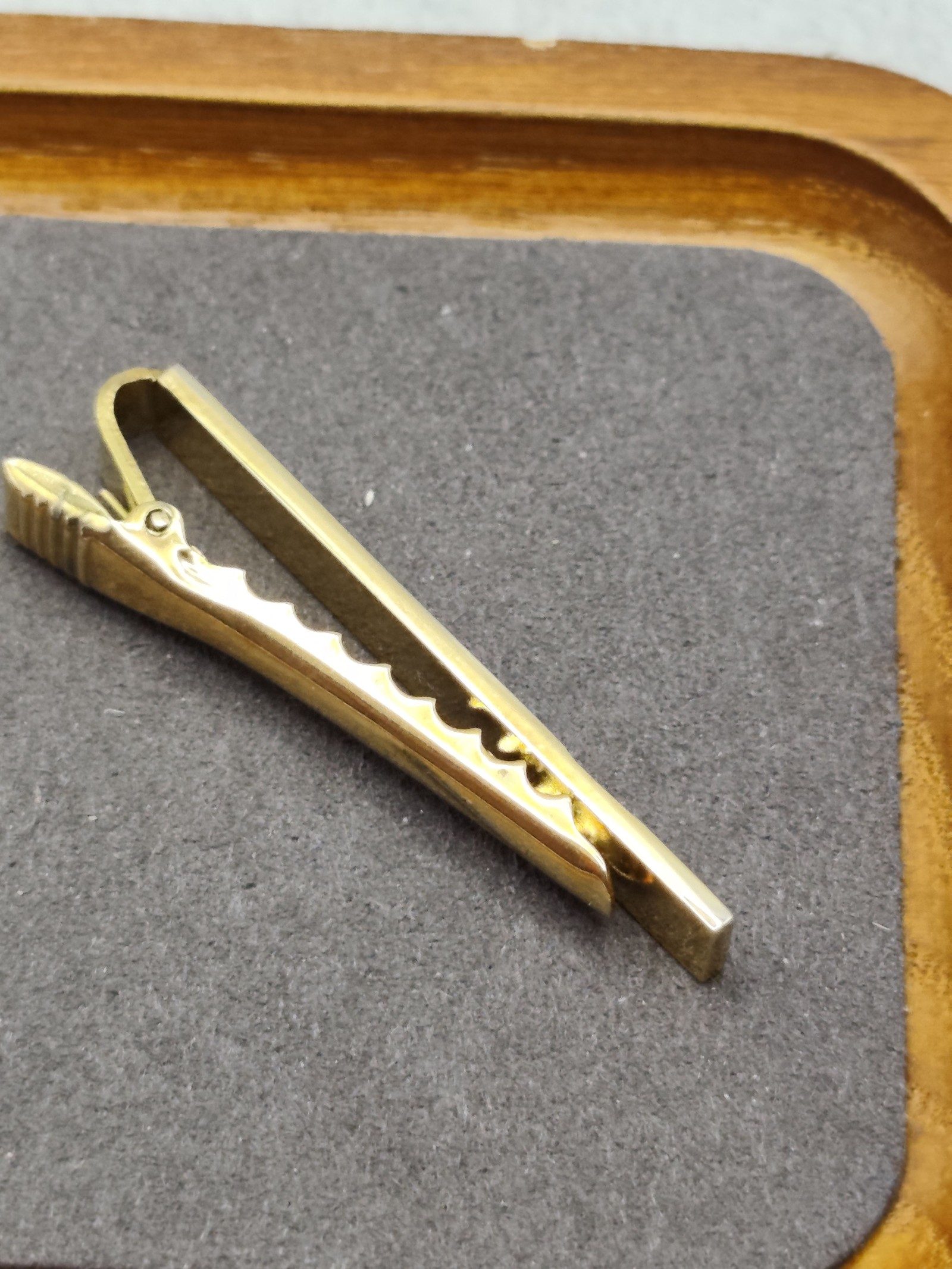 Dior Gold Tone Tie Clip image 6
