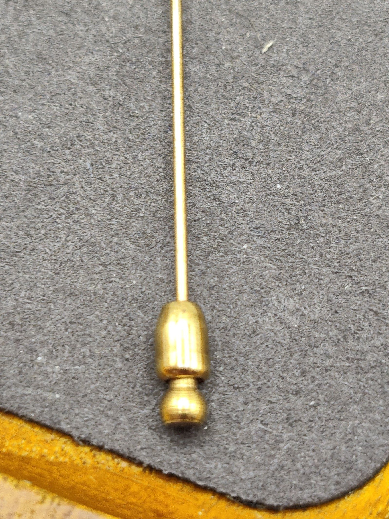 Hermès Paris Gold Tone Stick Pin Brooch image 6