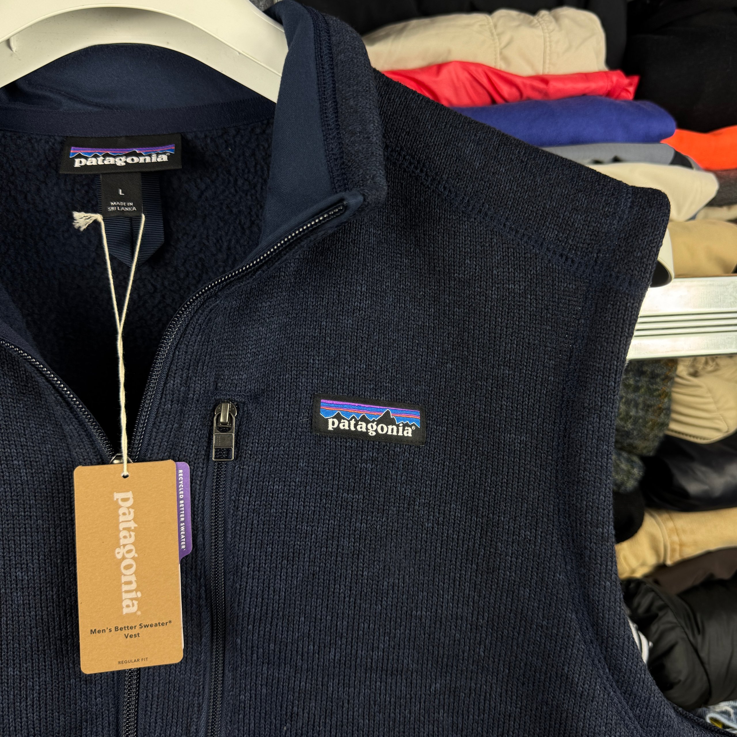 NEW Patagonia Better Sweater Vest Fleece Jacket Size L image 8