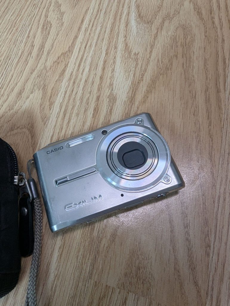 Casio Silver Exilim Digital Camera