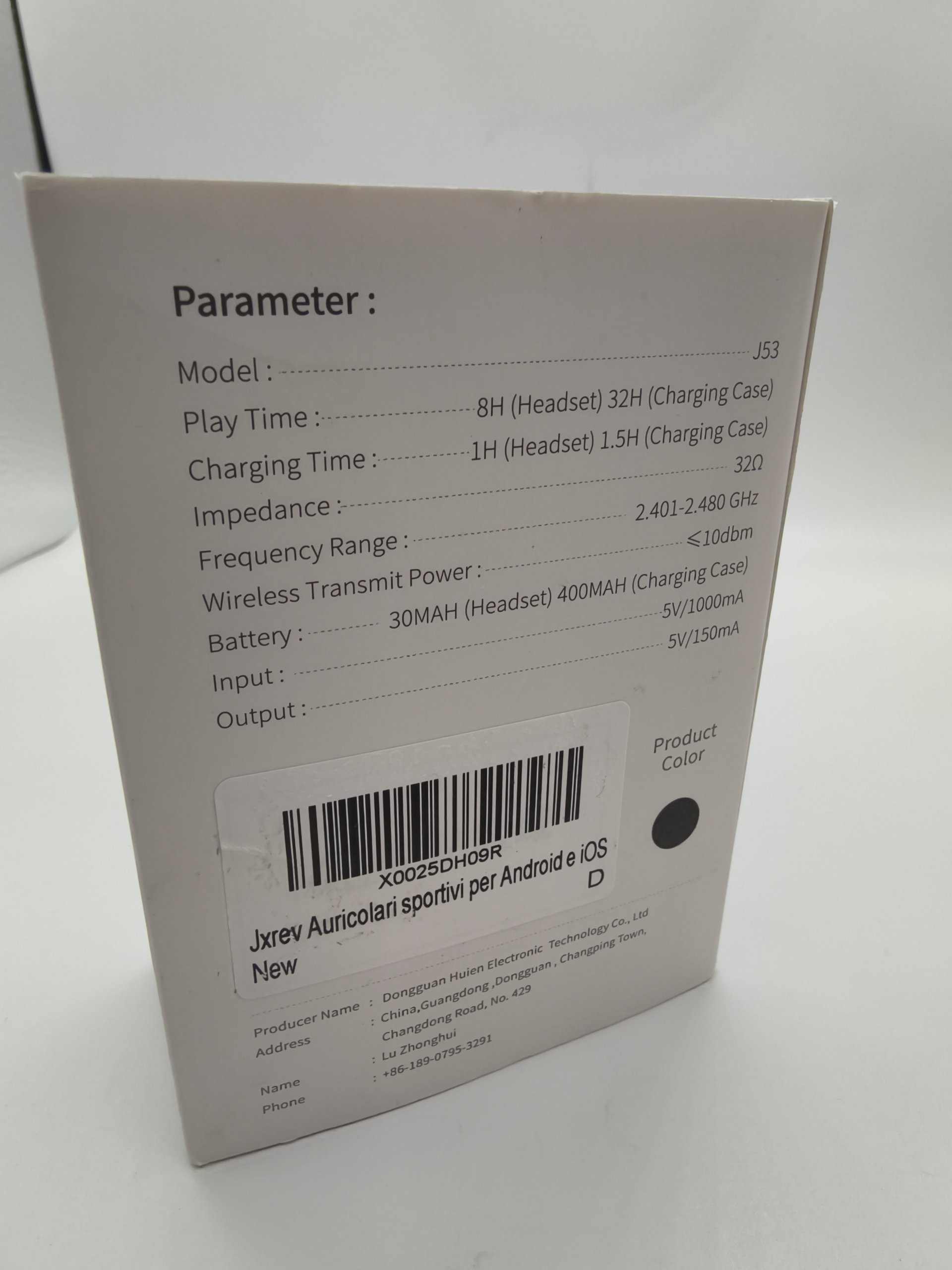 Auricolari Wireless Jxrev J53 True Bluetooth image 10