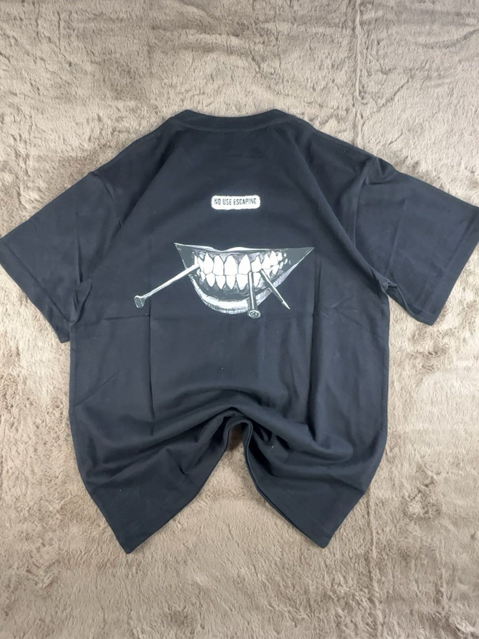 T-Shirt Y2K Gothic Vintage - Streetwear Black Graphic Size S-M - Y2K Dripping image 9
