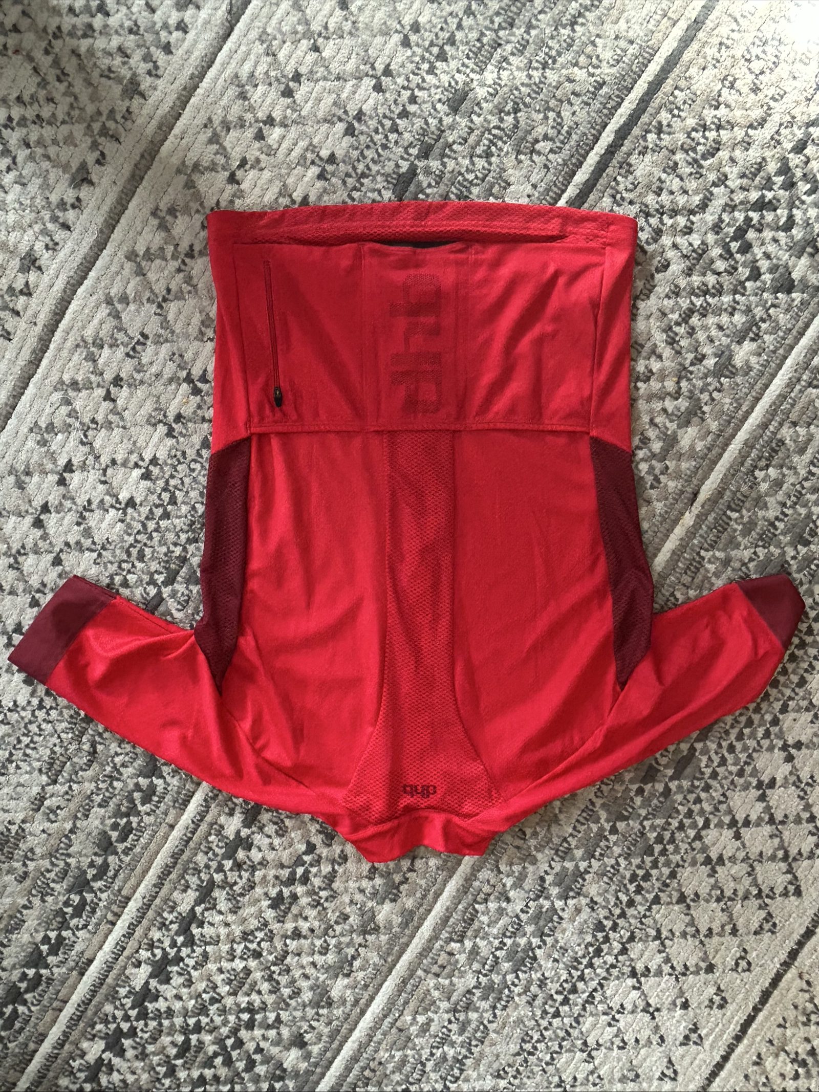dhb Aeron Red Cycling Jersey Large Breathable Polyester image 7