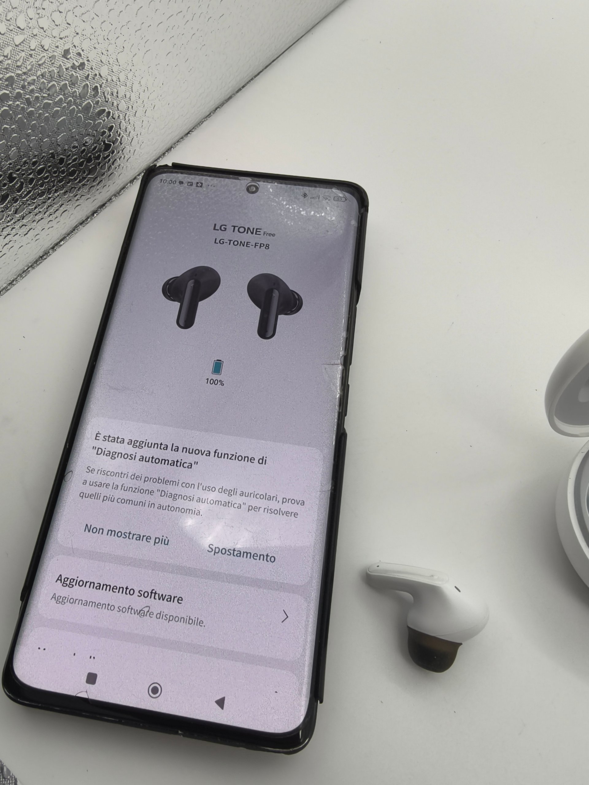 Cuffie LG Tone FP8W True Wireless Auricolari Bluetooth UV nano image 8