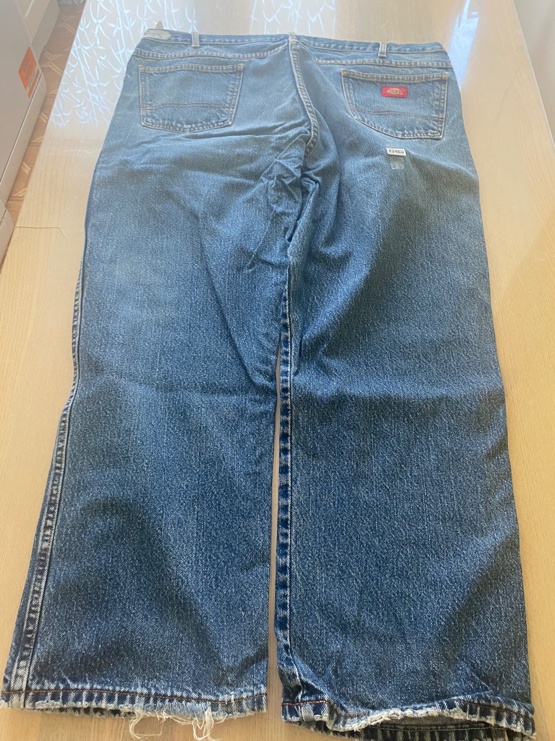 Dickies Baggy Jeans W38 L28 Blue Loose Fit Skate Y2K Vintage #34BD