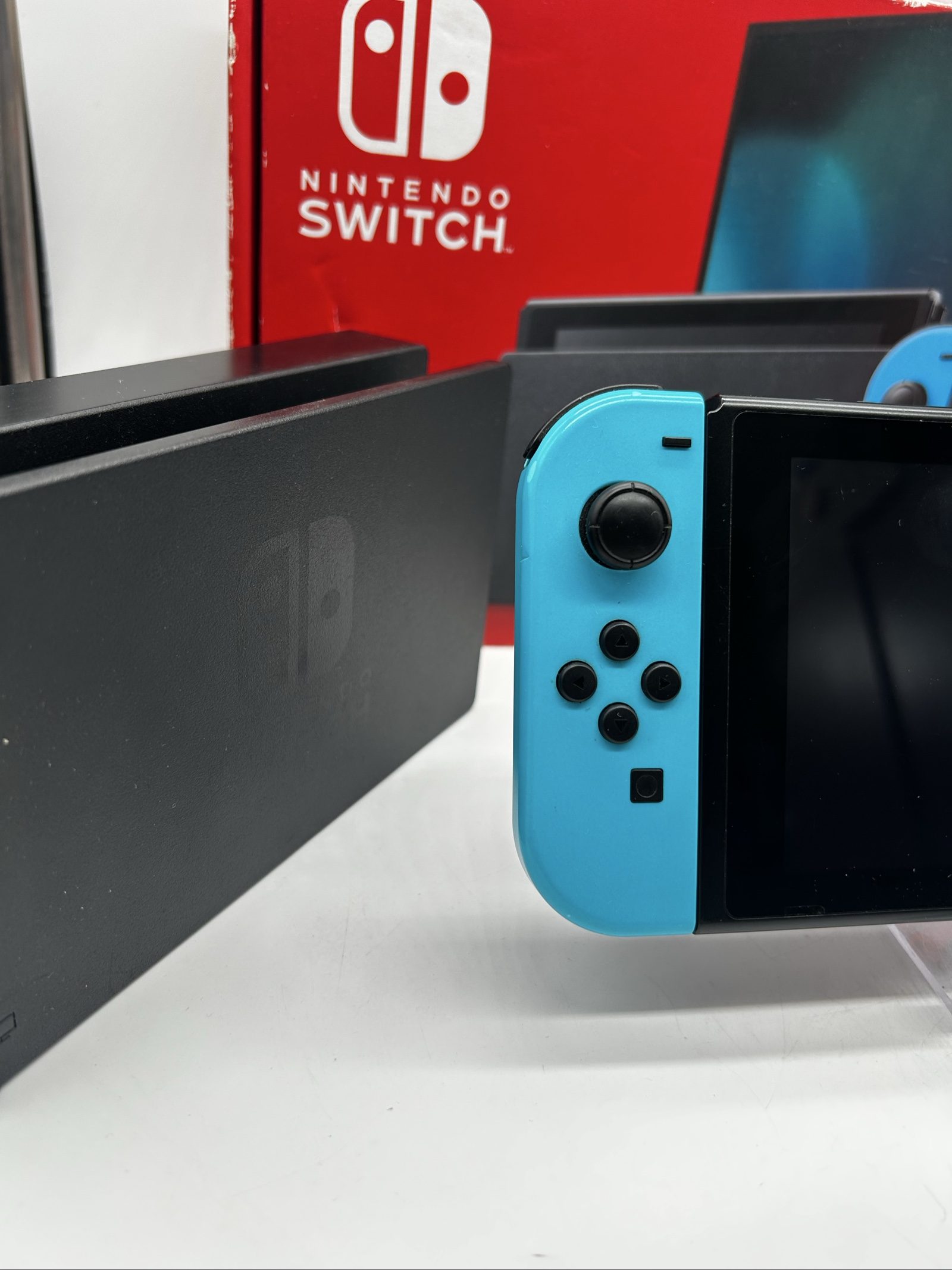 Nintendo Switch V2 Blu/Rossa + Scatola + SD 64GB – Accessori Originali image 3