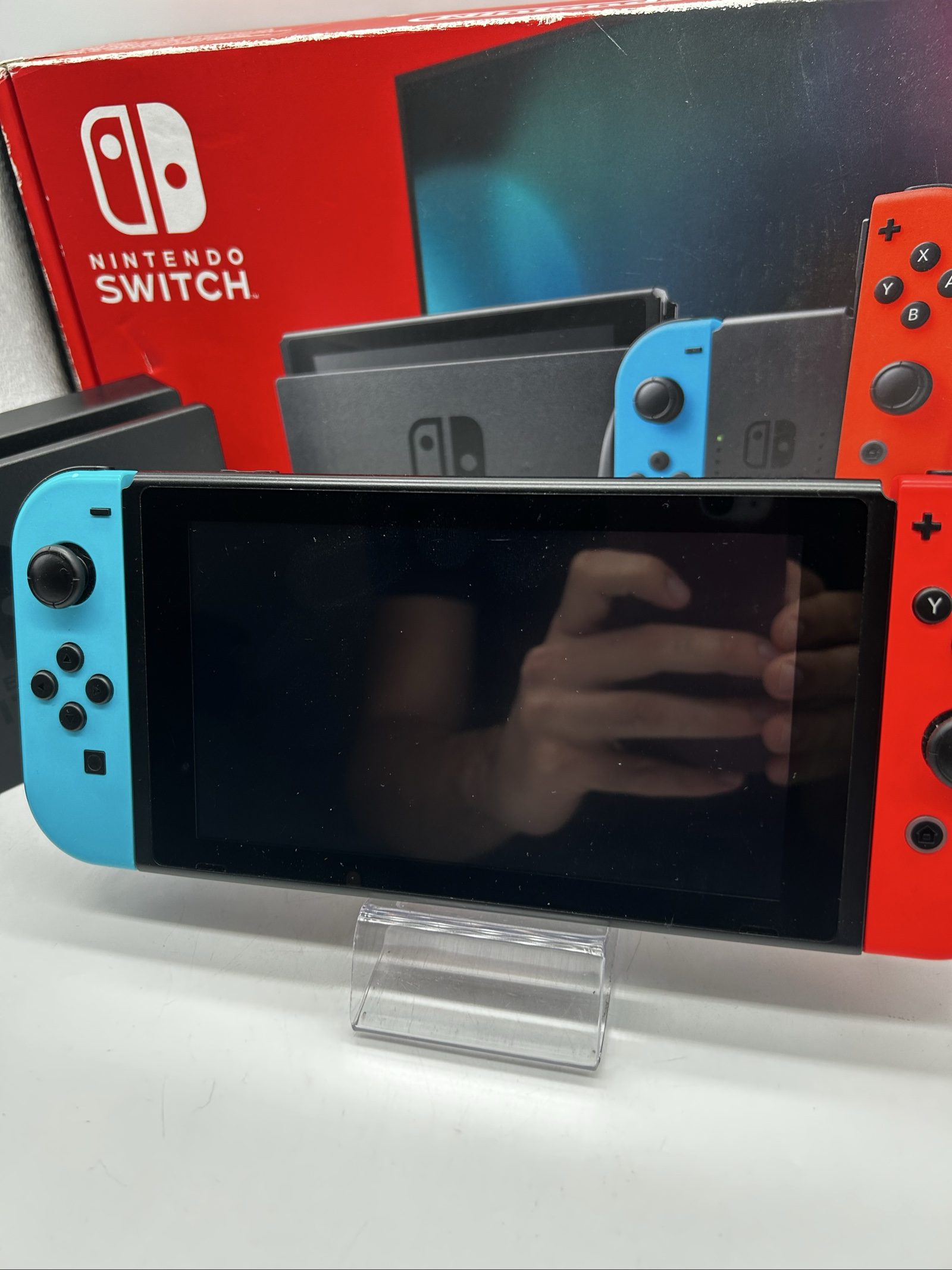 Nintendo Switch V2 Blu/Rossa + Scatola + SD 64GB – Accessori Originali image 7