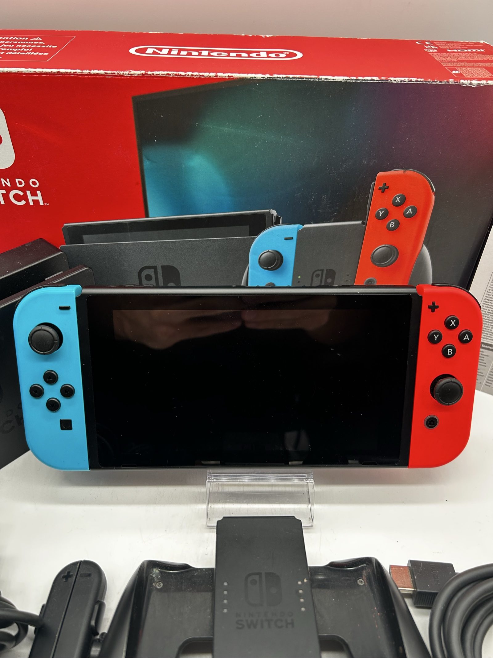 Nintendo Switch V2 Blu/Rossa + Scatola + Accessori Originali – Ottime Condizioni image 5