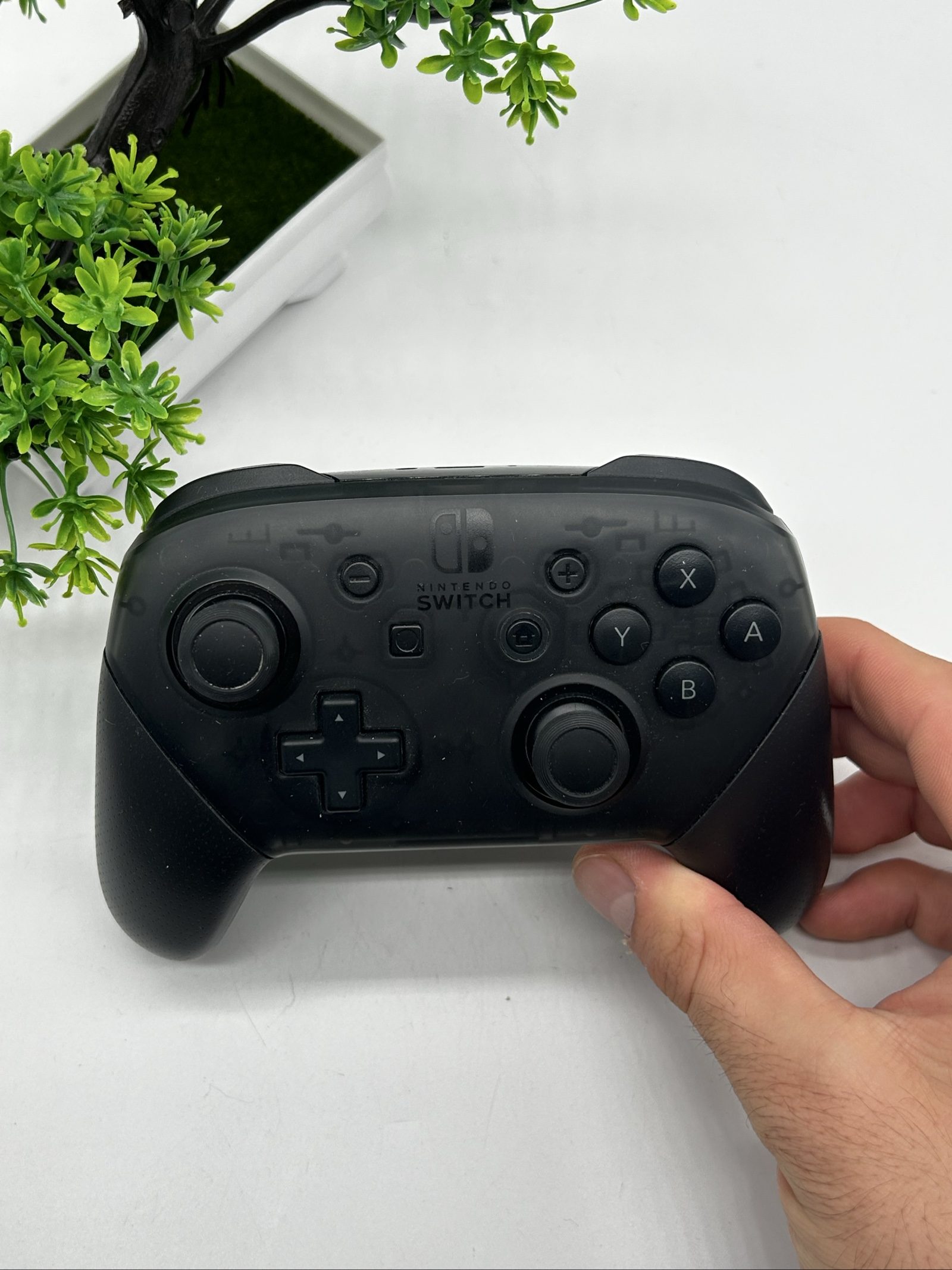 Nintendo Switch Pro Controller Originale Wireless Nero + Cavo USB-C – Testato image 3
