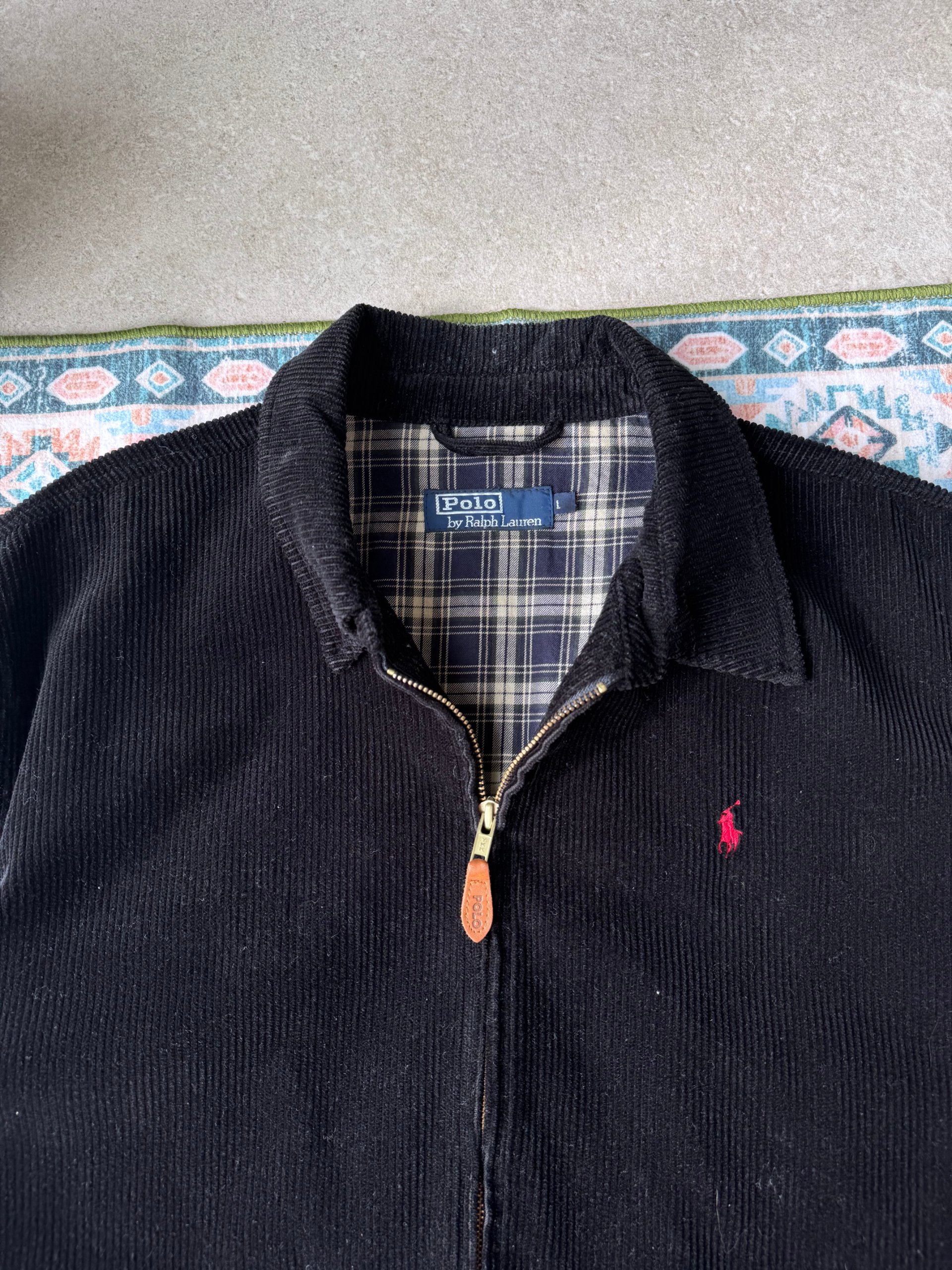 Polo Ralph Lauren Black Corduroy Jacket L image 5