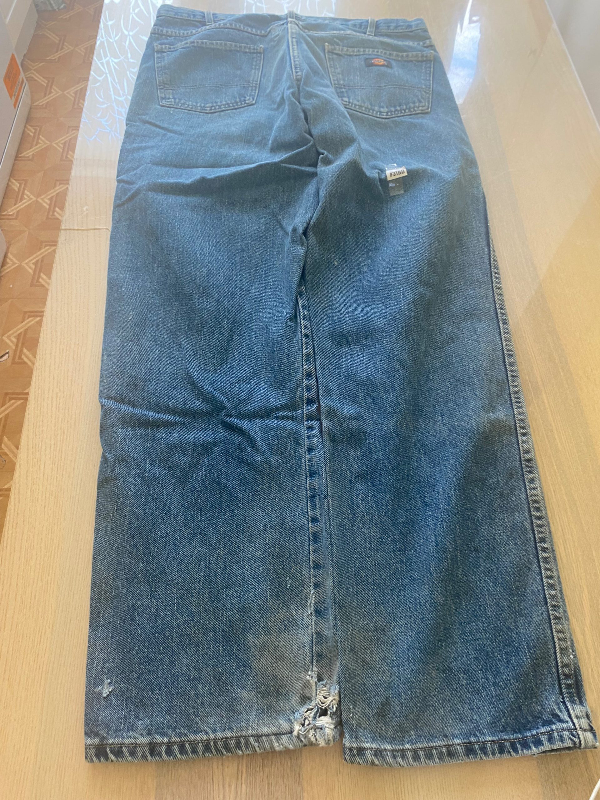Dickies Baggy Jeans W36 L32 Blue Loose Fit Skate Y2K Vintage #31BD