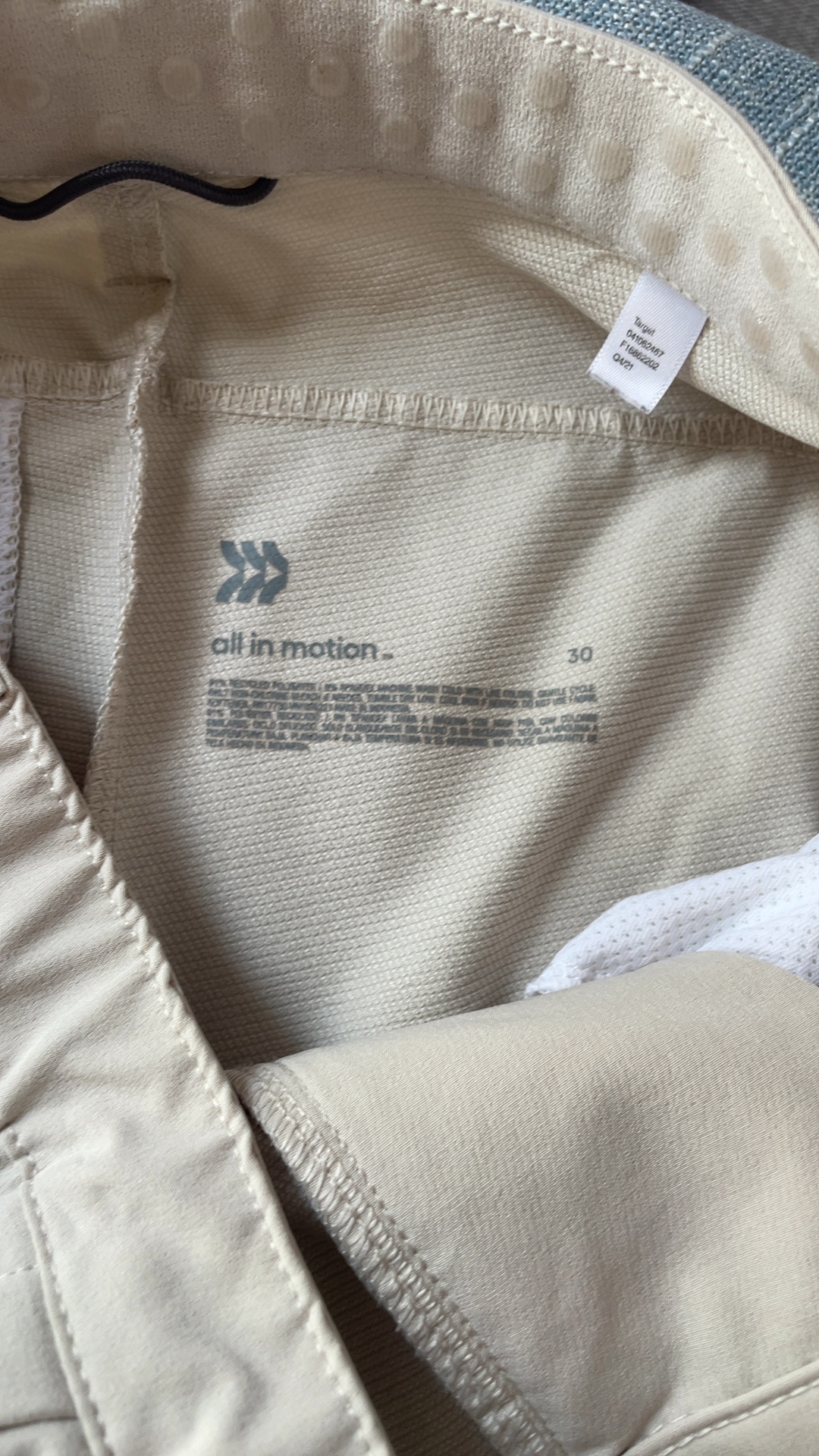 All in Motion Men’s Khaki Stretch Golf Performance Pants 30x32 image 2