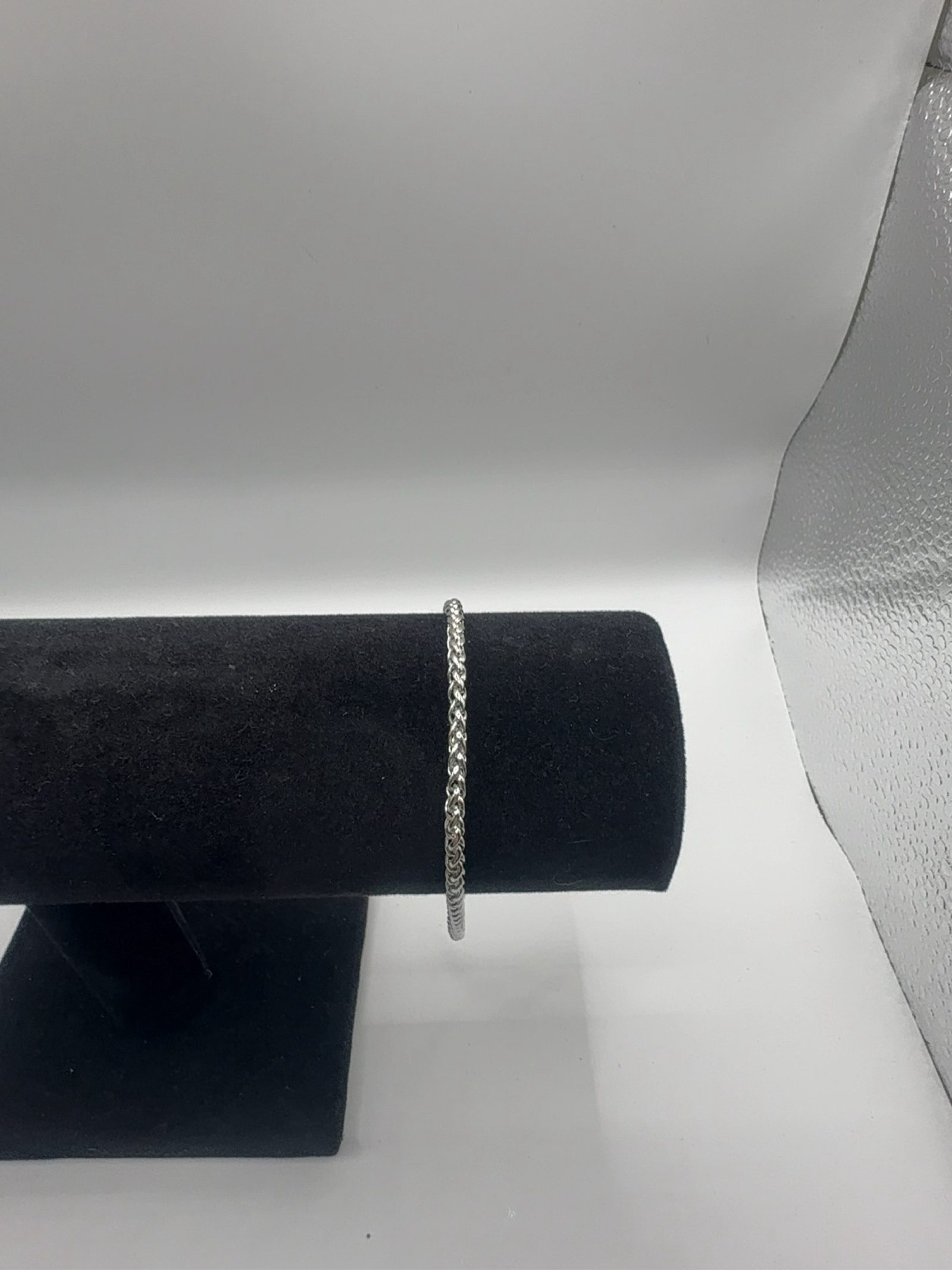 Silver Women's Chain Bracelet One Size