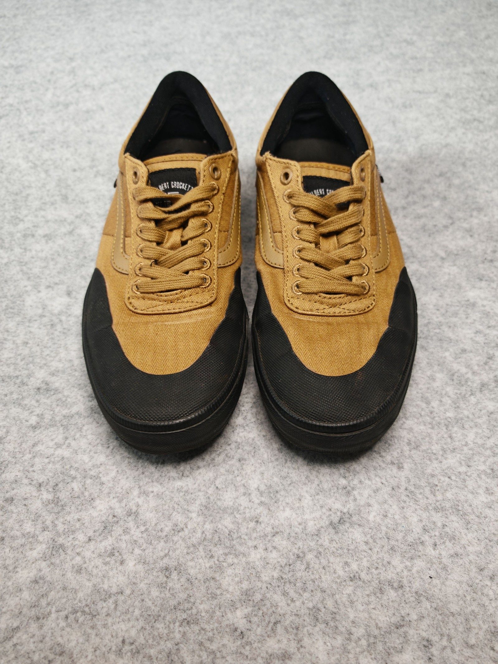 Vans Gilbert Crockett Pro Canvas Skater Shoes Brown Black UK Size 6 image 4