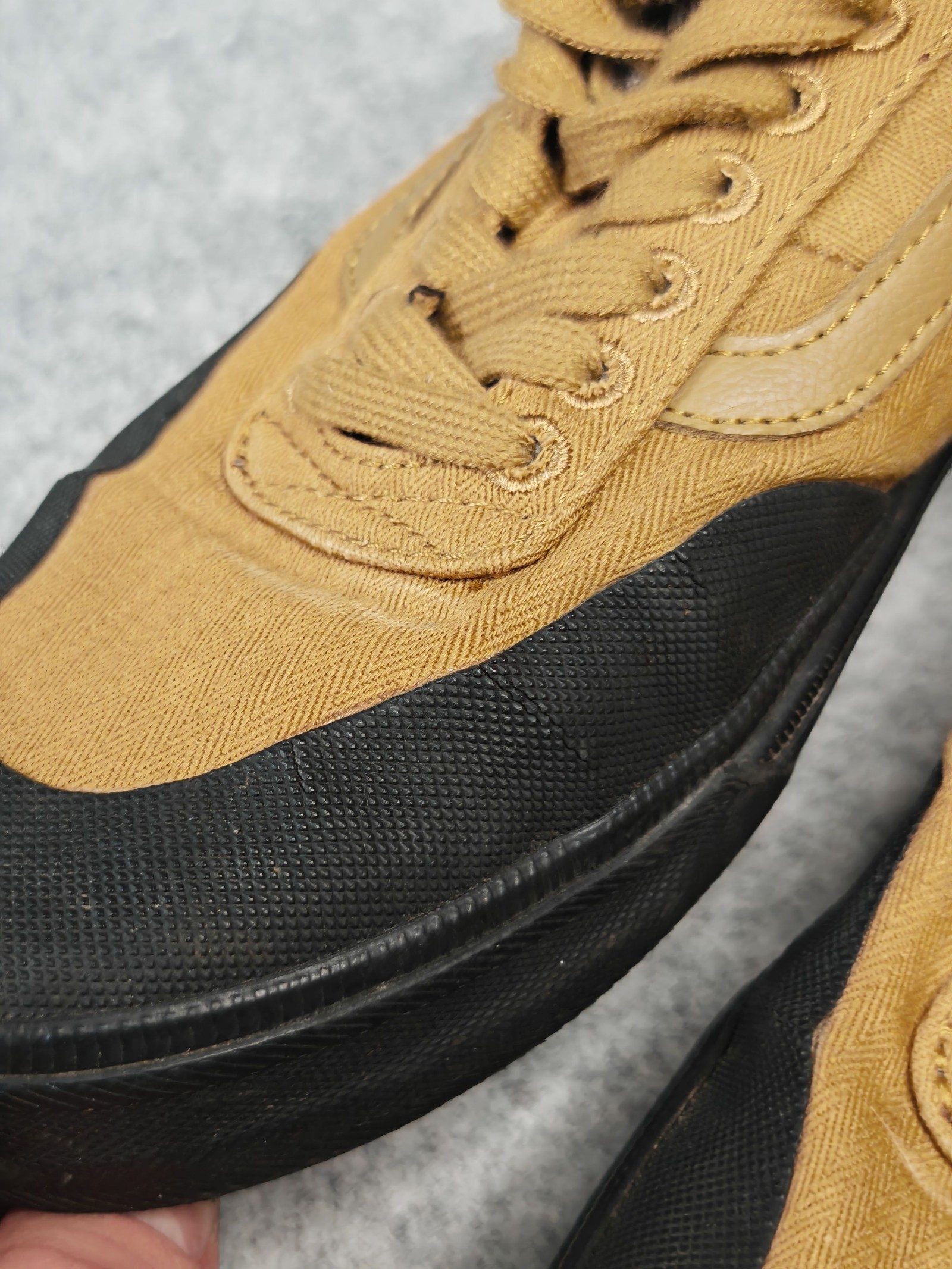 Vans Gilbert Crockett Pro Canvas Skater Shoes Brown Black UK Size 6 image 10