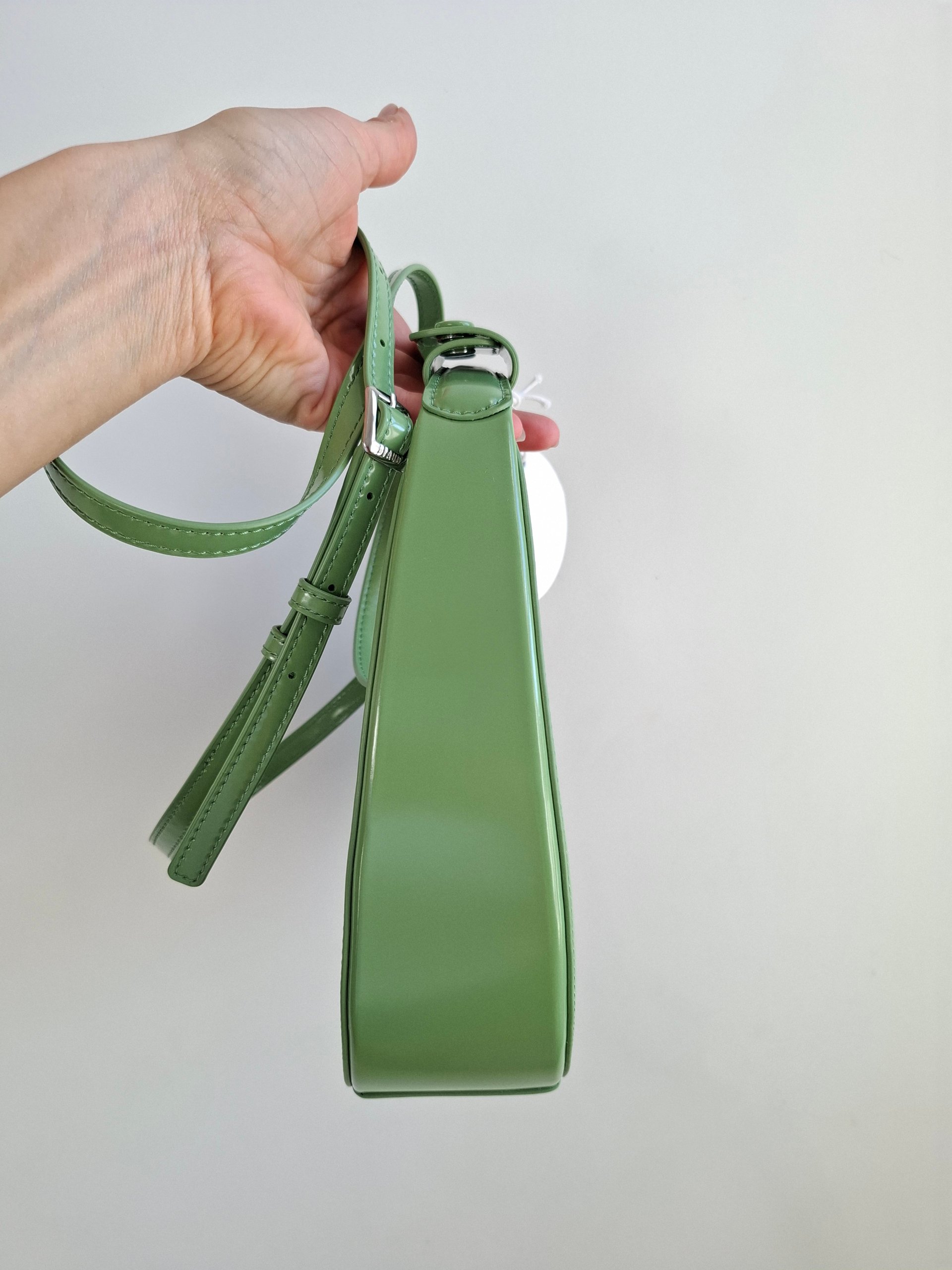 New Staud Green Moon Bag image 7