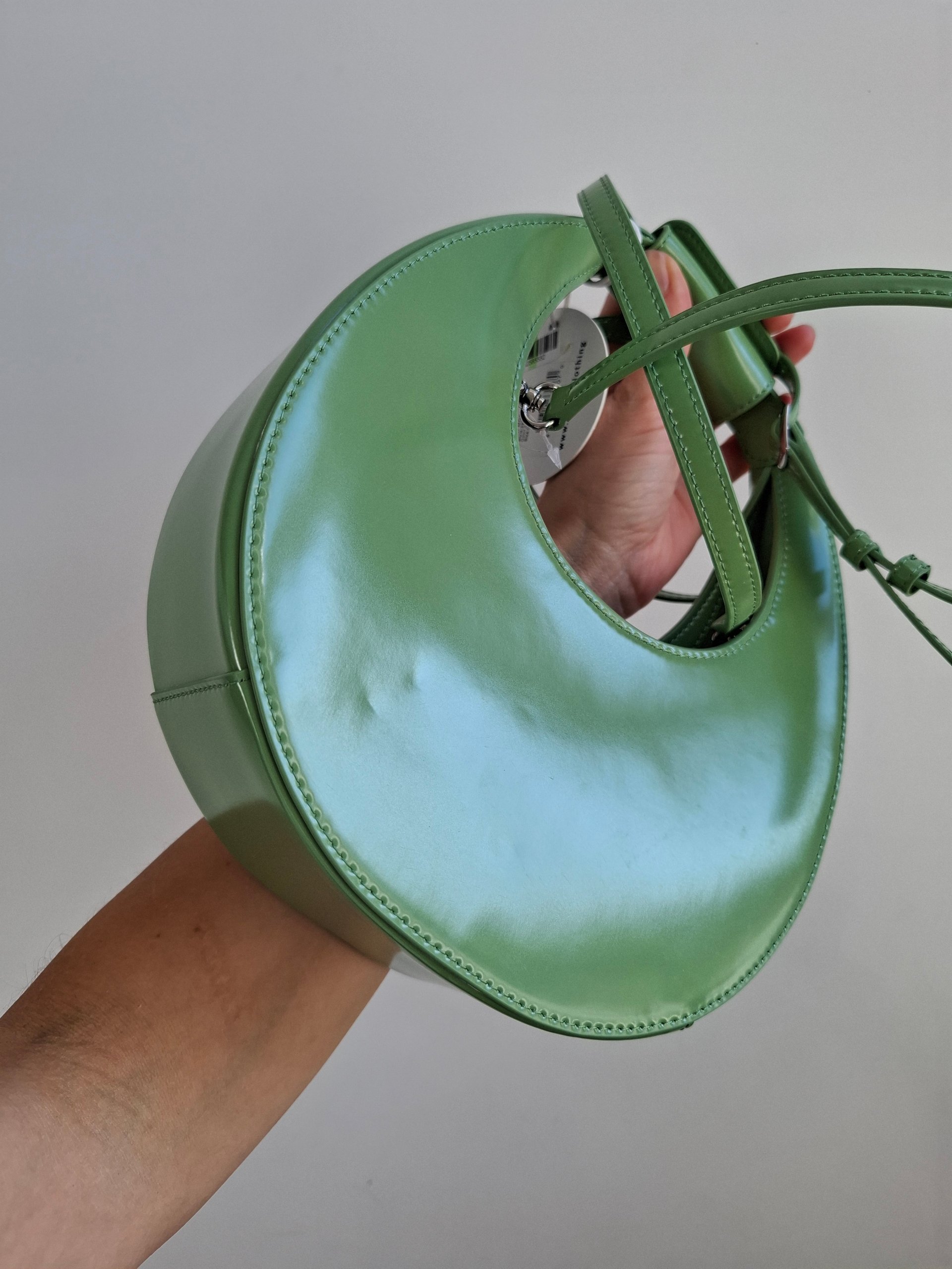New Staud Green Moon Bag image 8