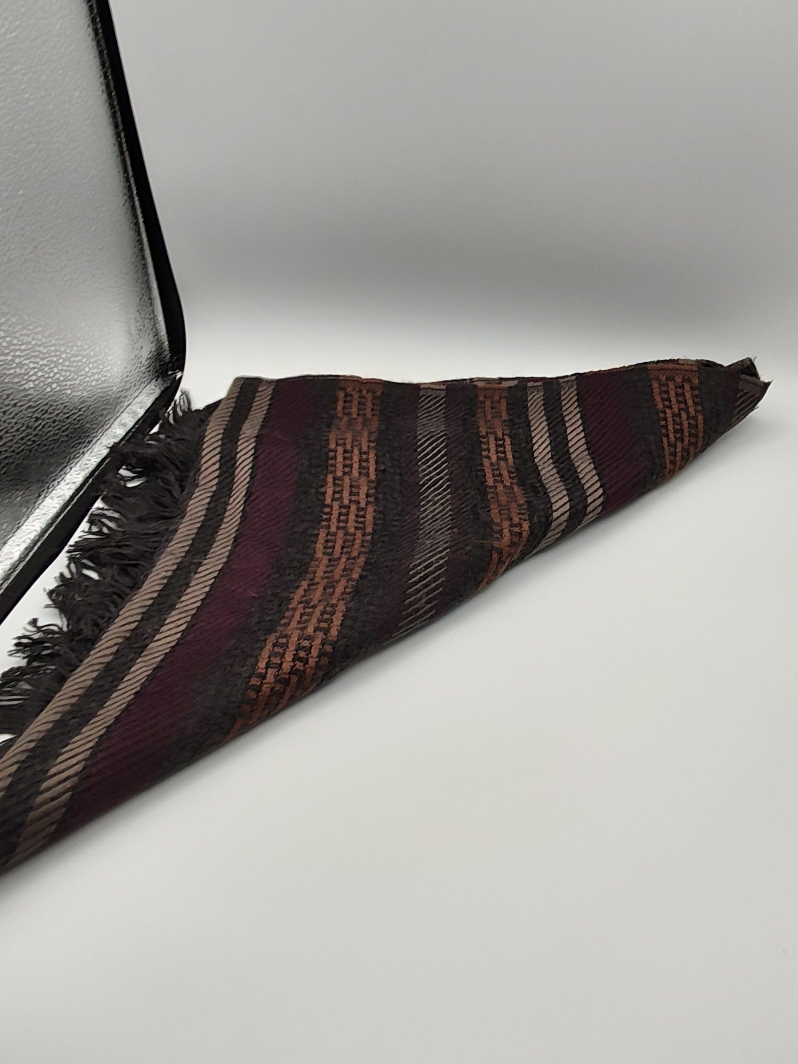 DAKS Multi Colour Wool Blend Scarf image 7