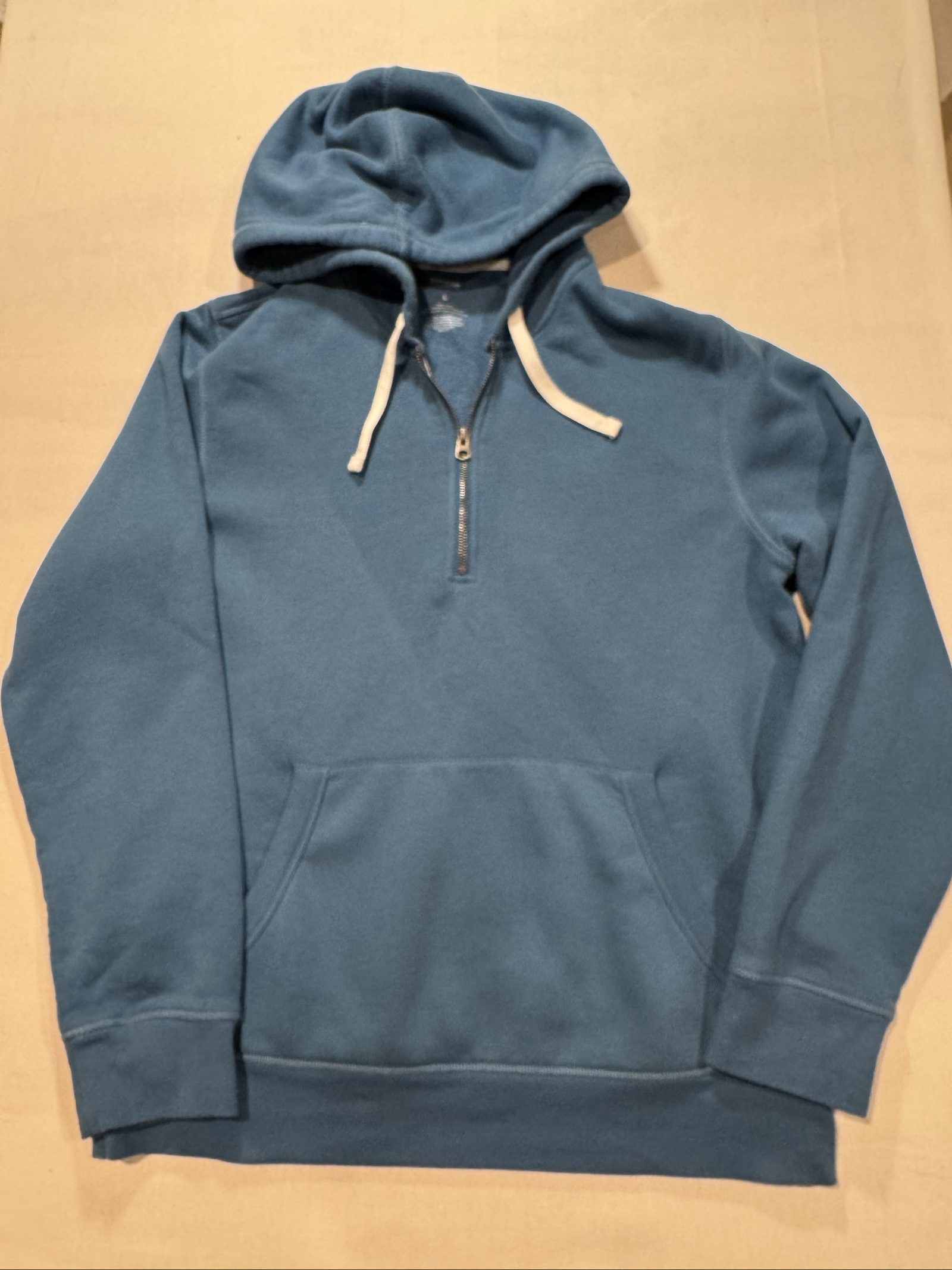 Men’s Sonoma Goods for Life Quarter-Zip Hoodie - Blue - Large