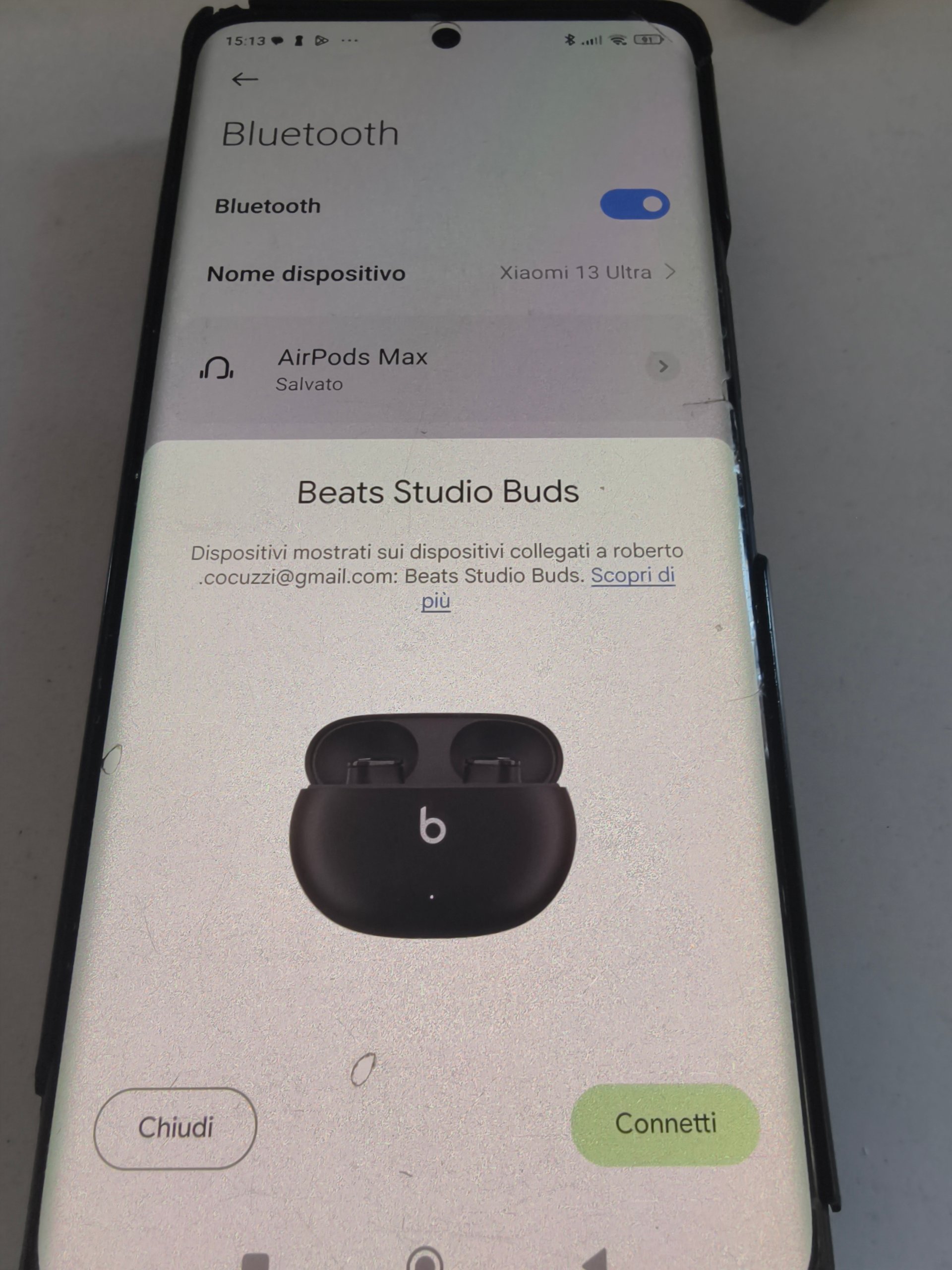 Cuffie Auricolari Beats Studio Buds ANC Bluetooth Nero Wireless SX Out image 10