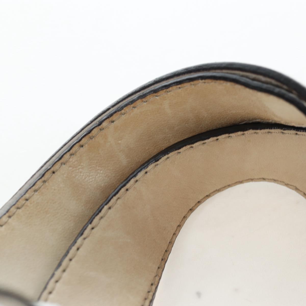 Chloe Kerala Hand Bag Leather White Gold Auth am12715V image 10