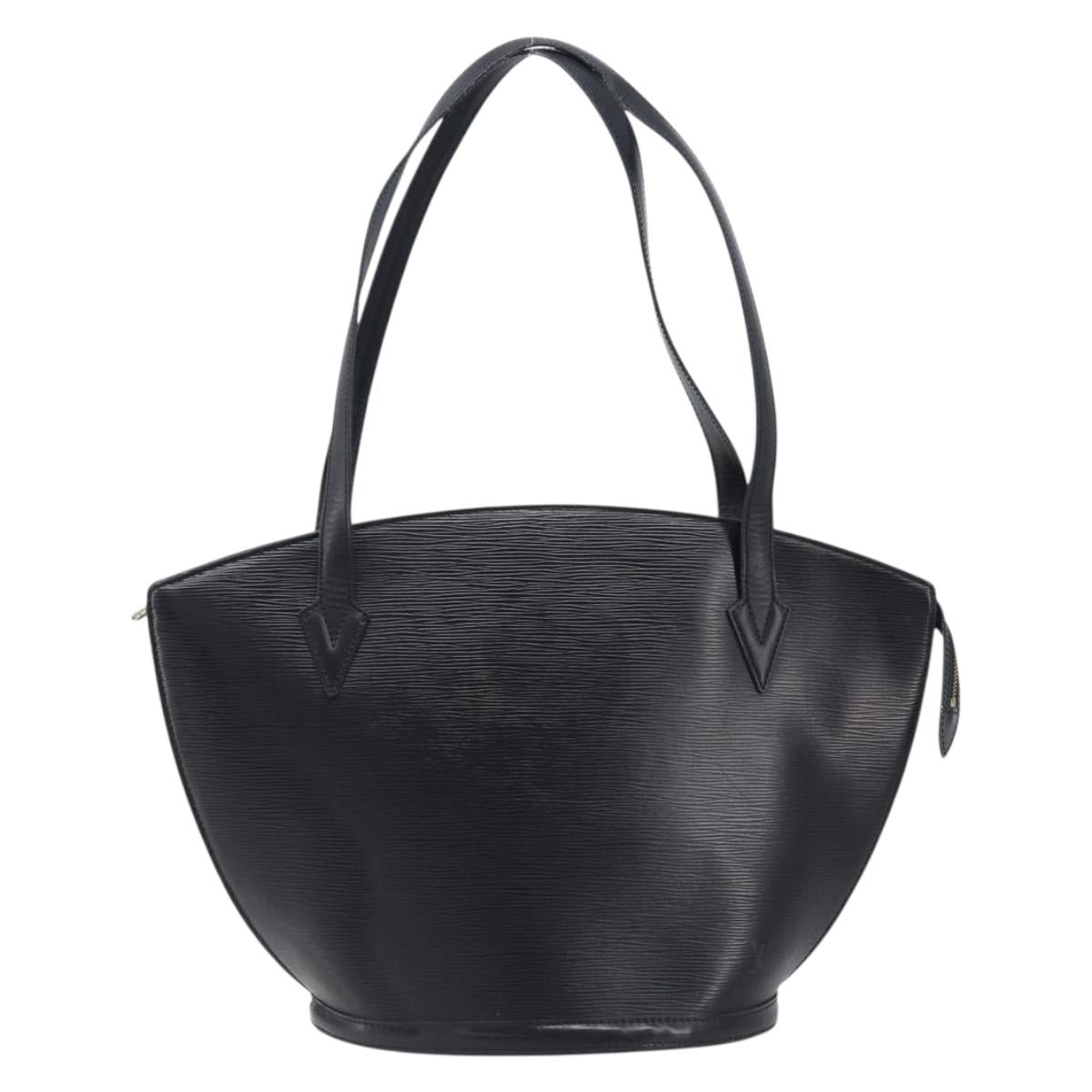 LOUIS VUITTON Epi Saint Jacques Shopping Shoulder Bag Black M52272 Auth 205031V image 2