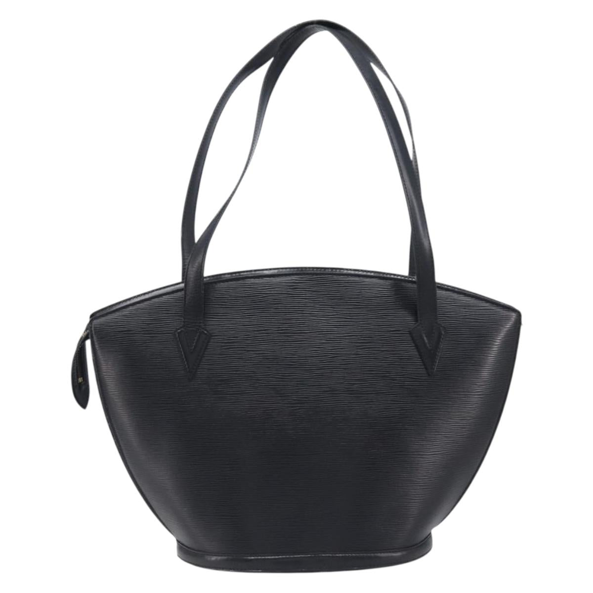 LOUIS VUITTON Epi Saint Jacques Shopping Shoulder Bag Black M52272 Auth 205031V image 3